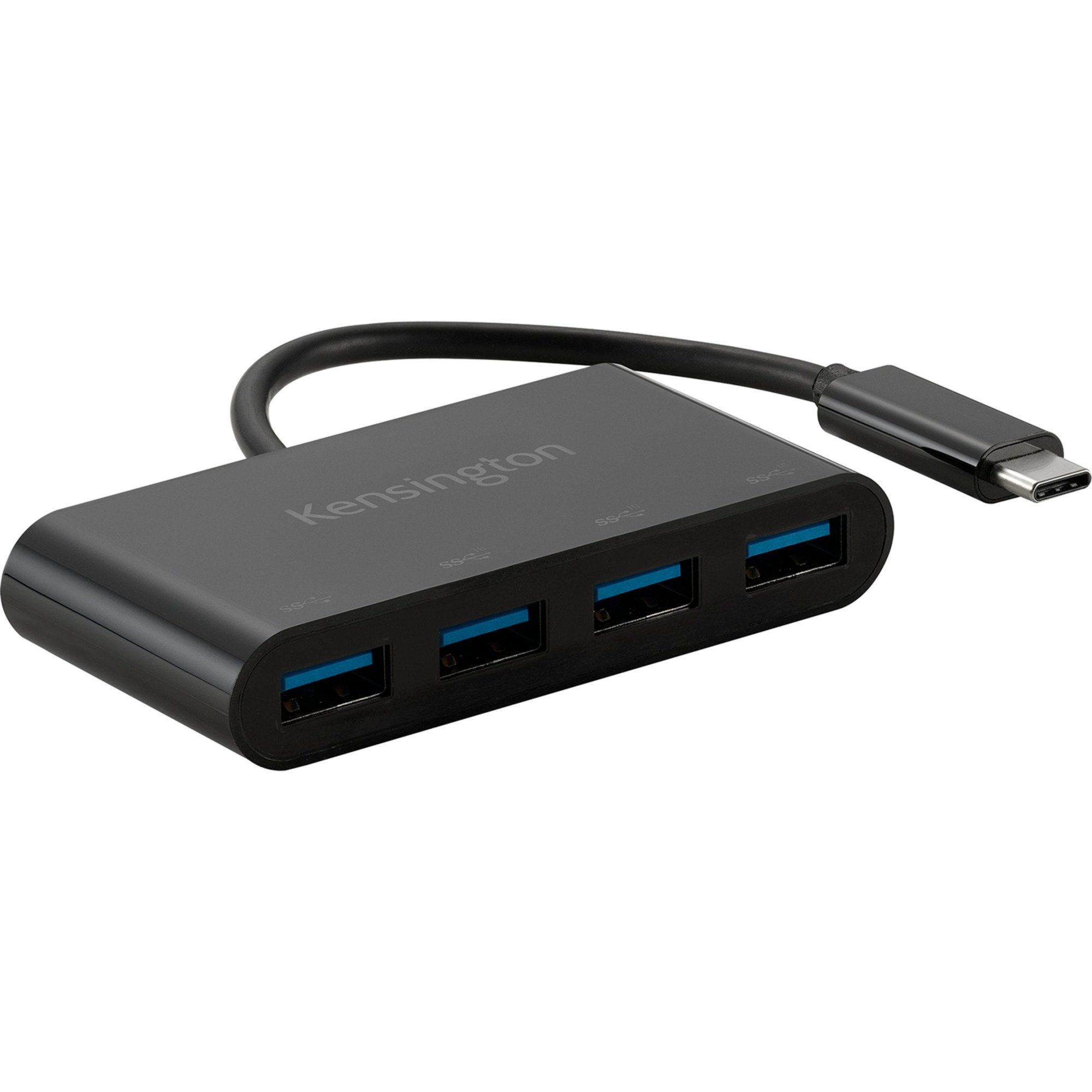 KENSINGTON Kensington CH1200 USB-C 4 Port Hub, USB-Hub USB-Kabel