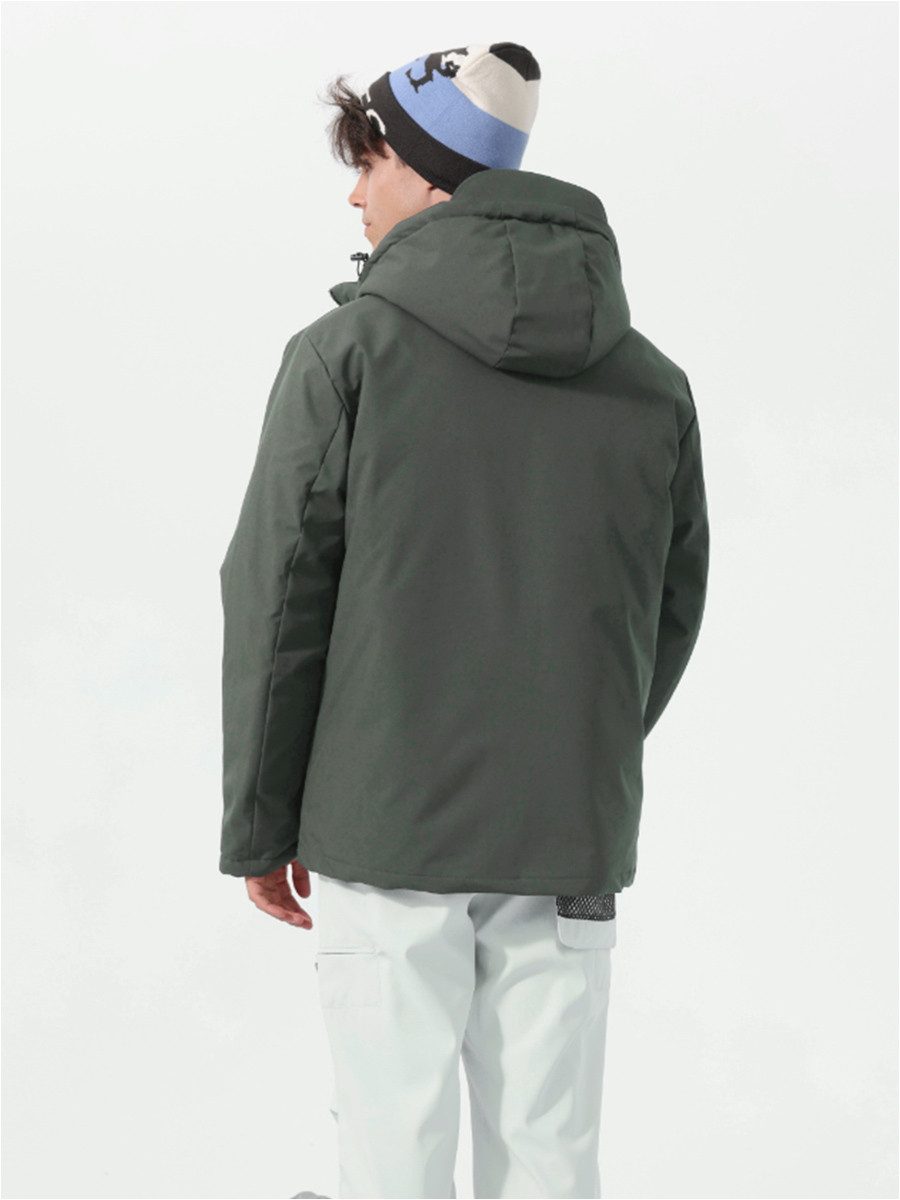 YOUTHUP Winterjacke Funktionale Herren Winterjacke mit Kapuze günstig online kaufen