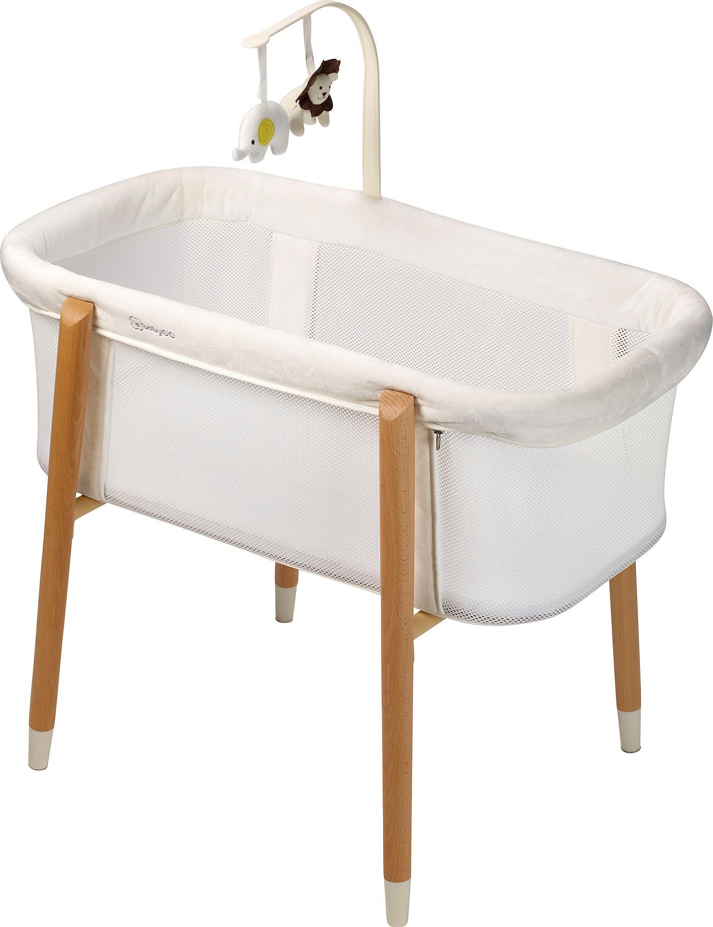 BabyGo Babybett SleepGood mesh, weiß