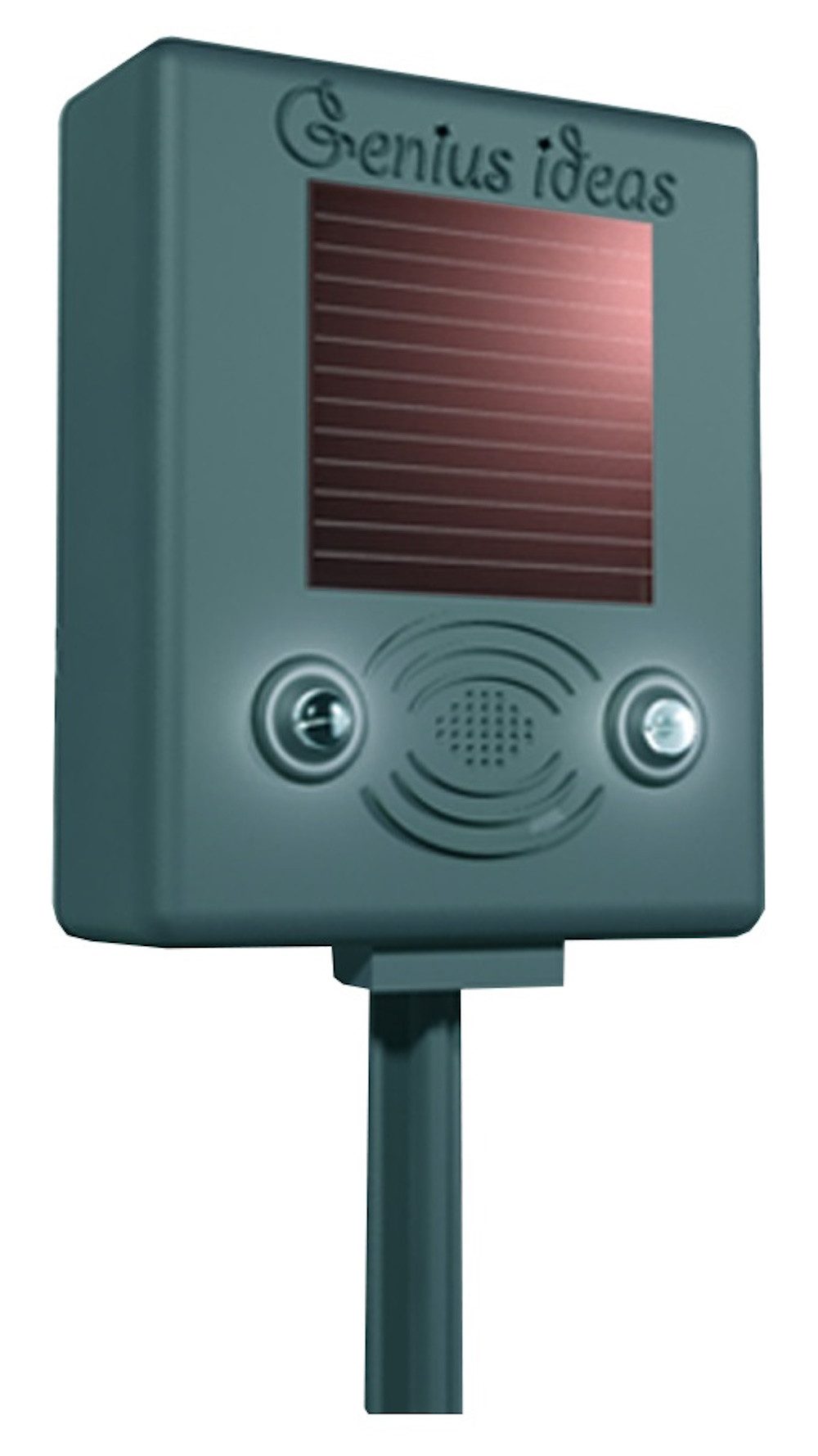 Lemodo Ultraschall-Tierabwehr Solar-Vogelschreck mit Abwehr, Tiervertreiber, Vogelabwehr, 1-tlg., gegen Vögel, mit Solarpanel und Akku