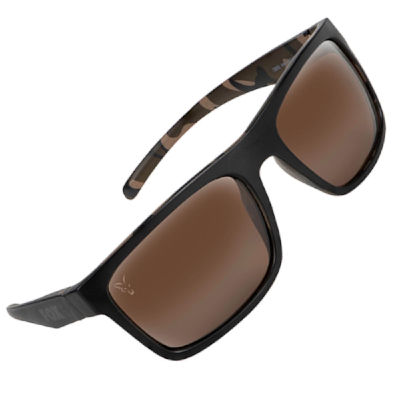 FOX International Sonnenbrille Fox Avius Black/Camo Brown Lense - Polarisat günstig online kaufen