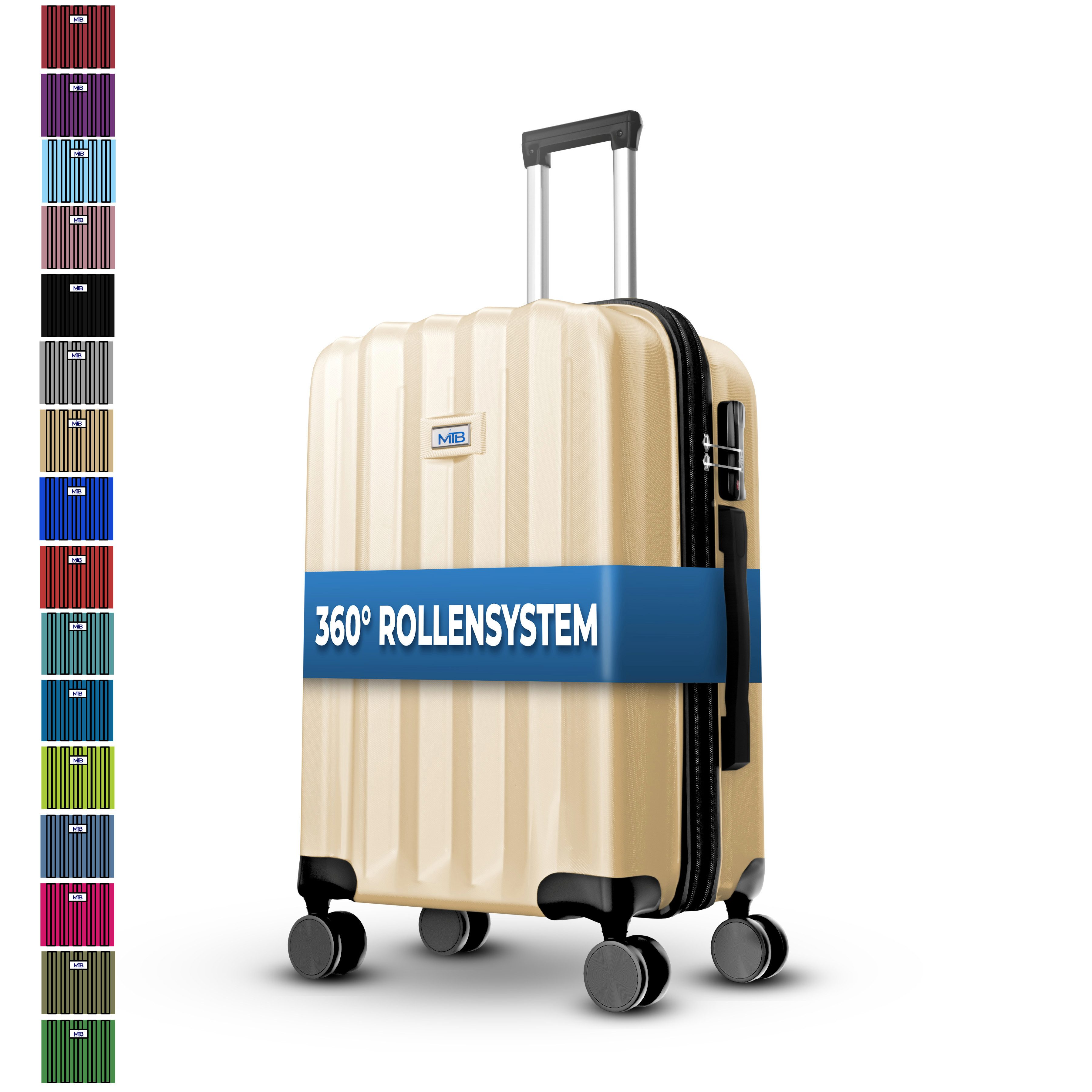 MTB Koffer Reisekoffer Rollkoffer Hartschalen Handgepäck günstig online kaufen