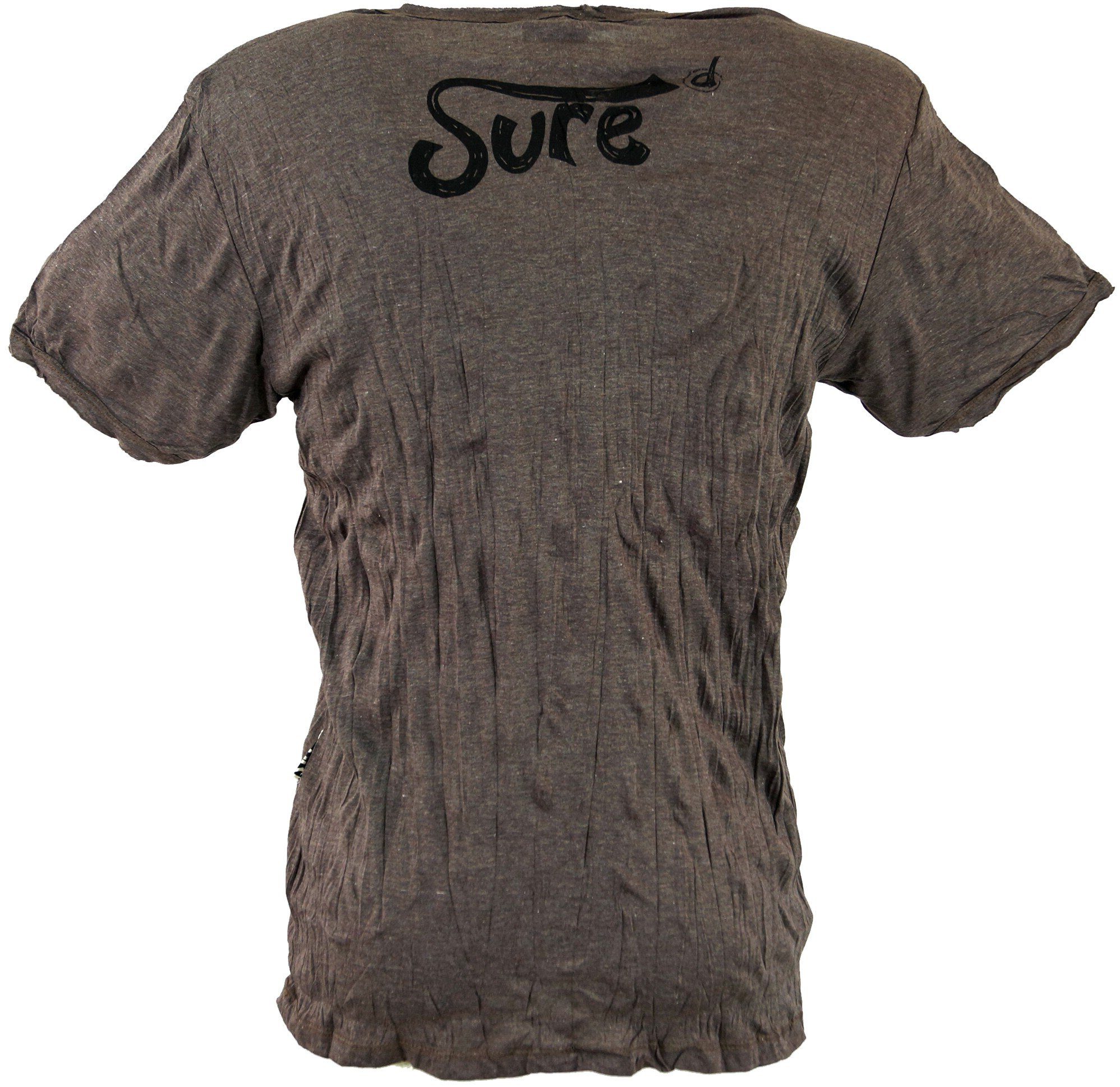 Guru-Shop T-Shirt Sure Herren T-Shirt Lotus günstig online kaufen