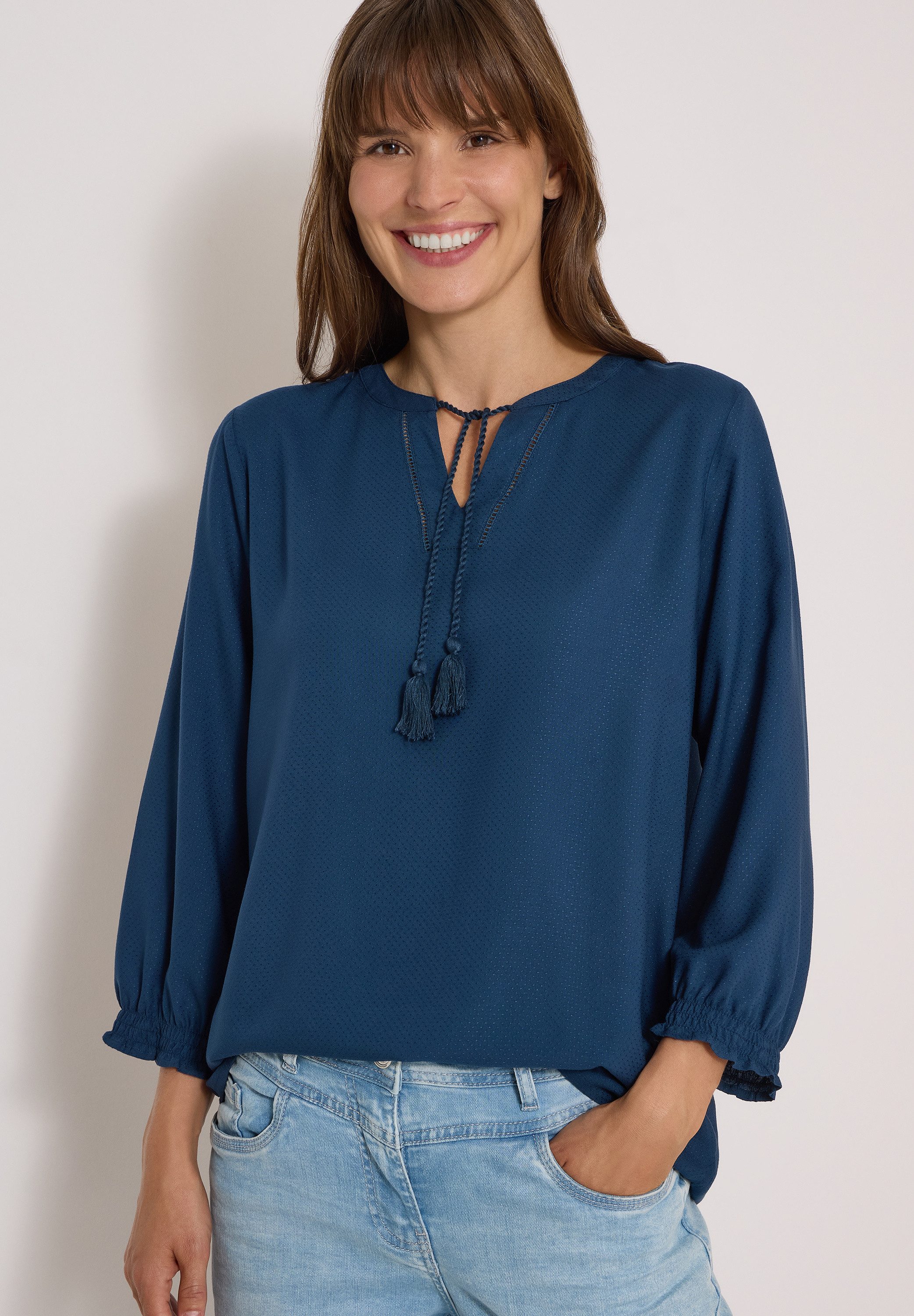 CECIL Shirtbluse aus softer Viskose