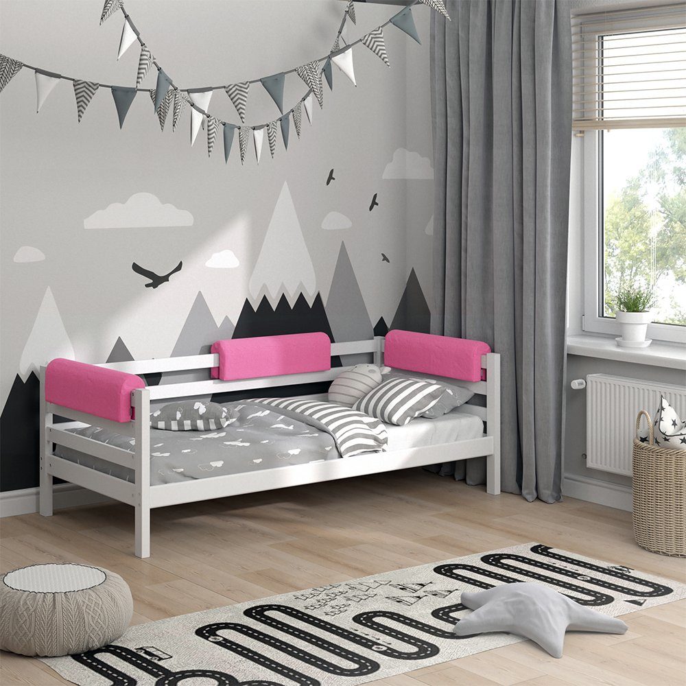Kinderbett LUCKY Juniorbett 5 Größen Farbenauswahl Matratze Schublade Bett NEU 