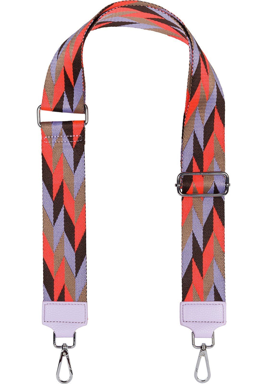 styleBREAKER Schulterriemen Breiter Wechsel Taschengurt Rauten Muster (1-St)