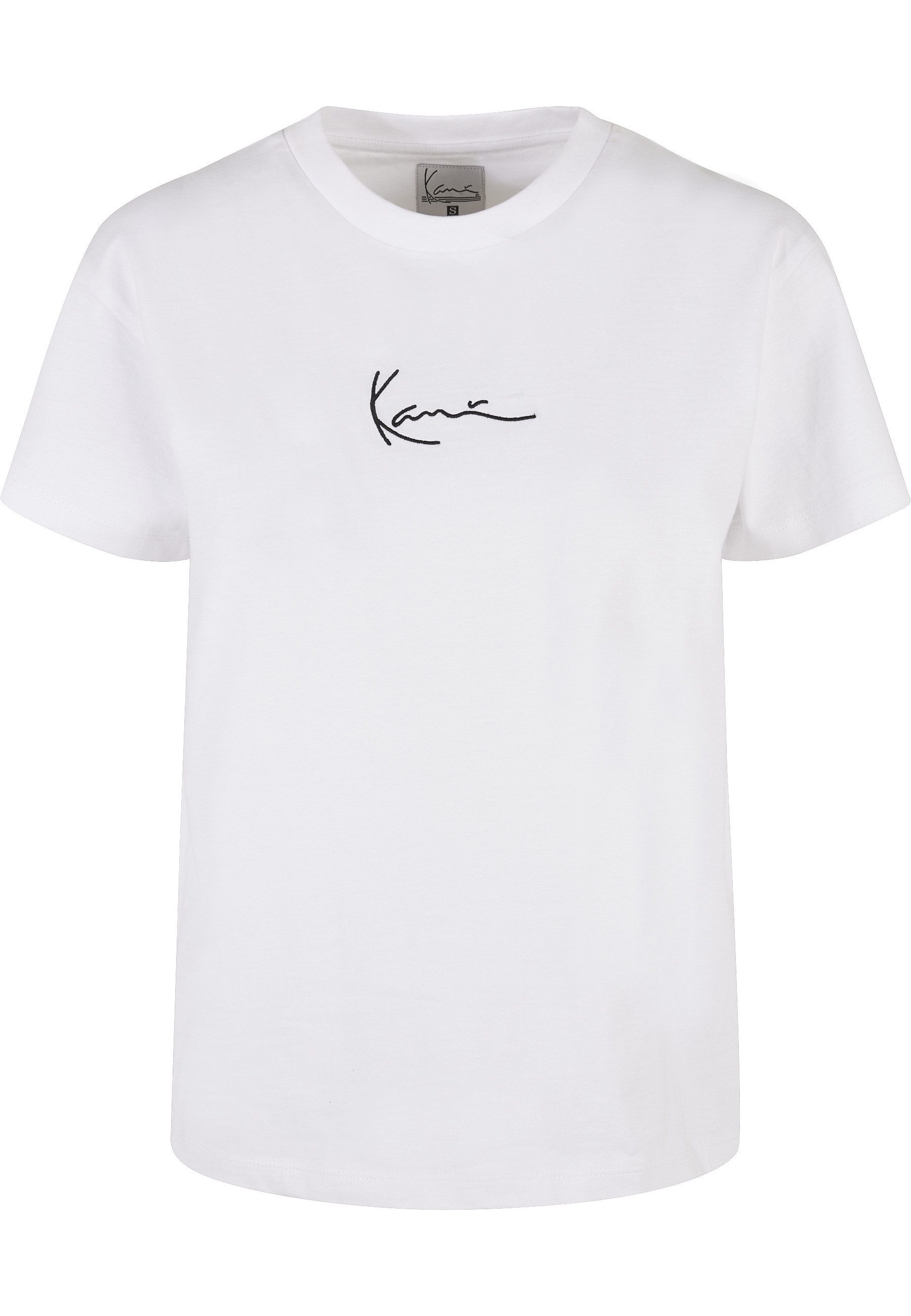 Karl Kani T-Shirt Karl Kani Damen ESSKKW-T02WHT Small Signature Tee (1-tlg)