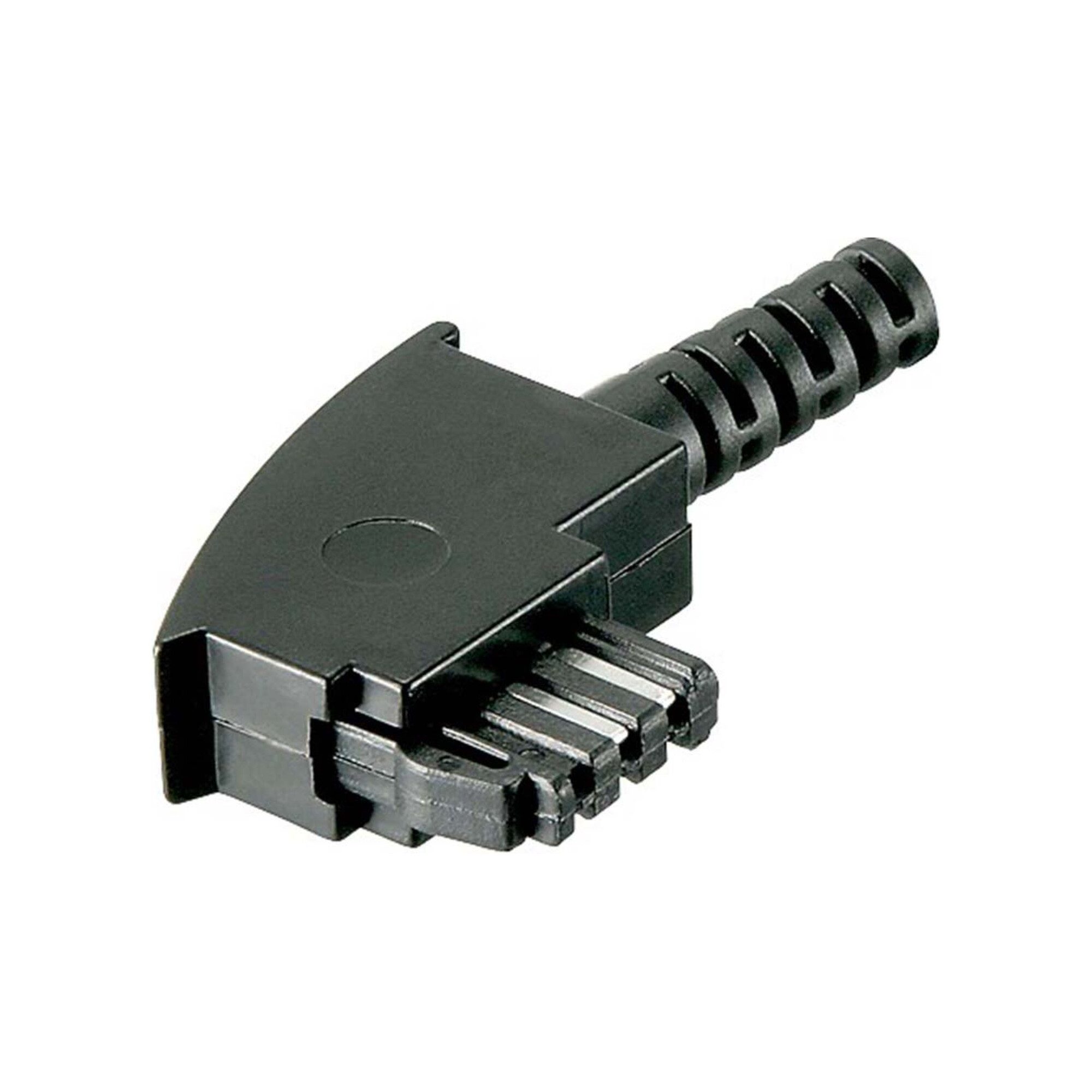 Goobay Steckdose Goobay TAE-F-Stecker Knickschutz 50247
