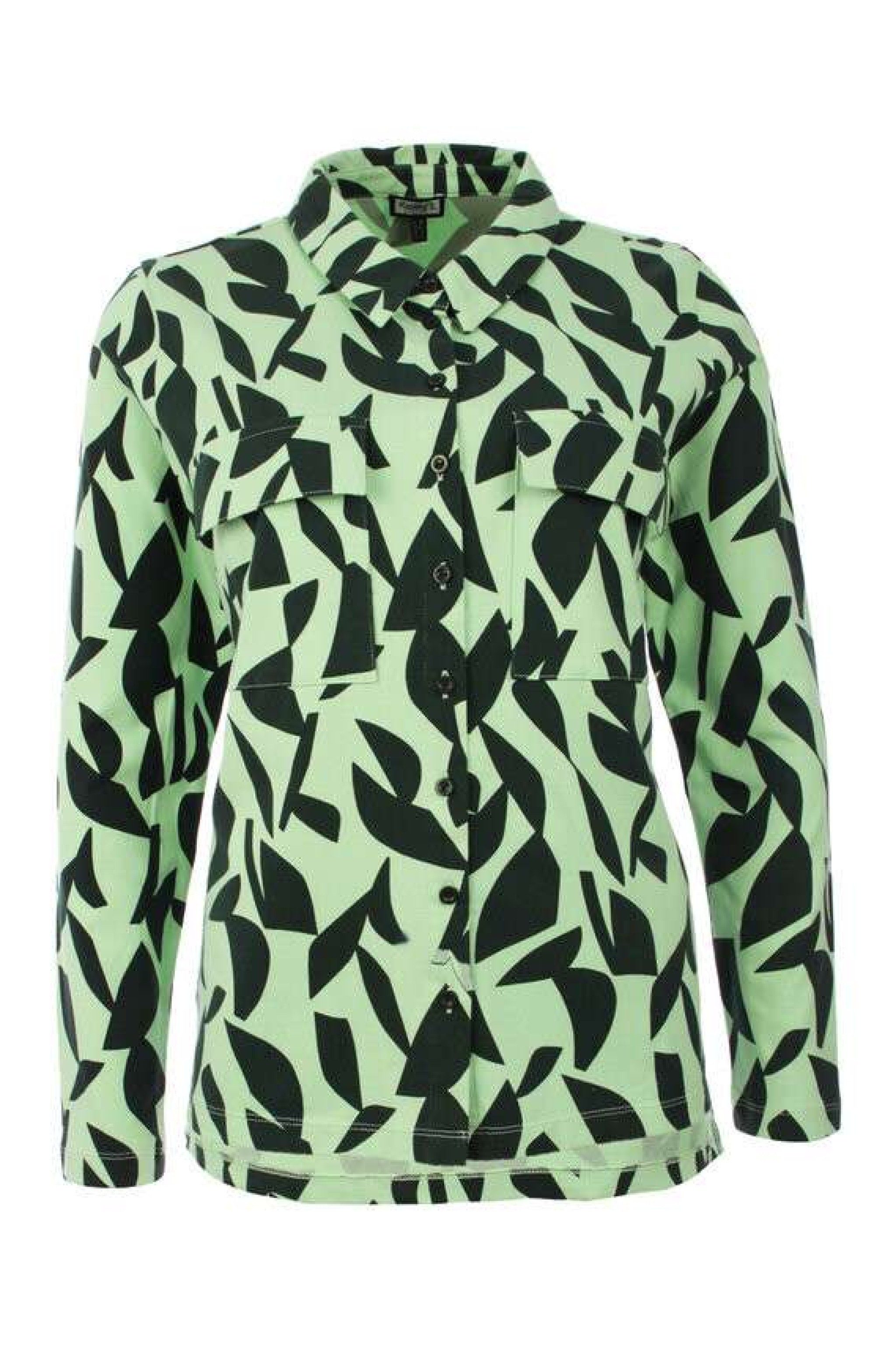 Kenny S. Klassische Bluse ALLOV. JERSEYBL.