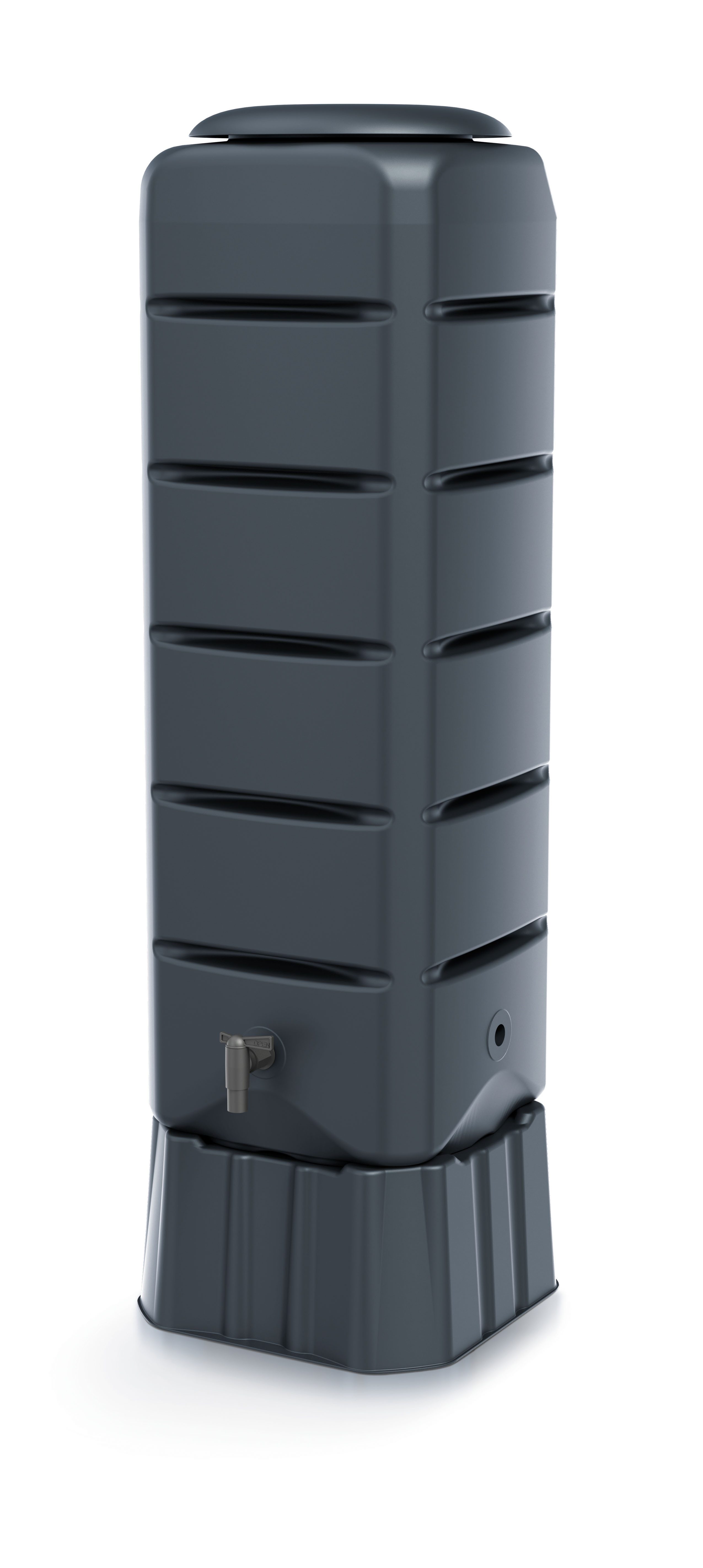 Prosperplast Regentonne Tenso, 120 l, (Set, 3-tlg)