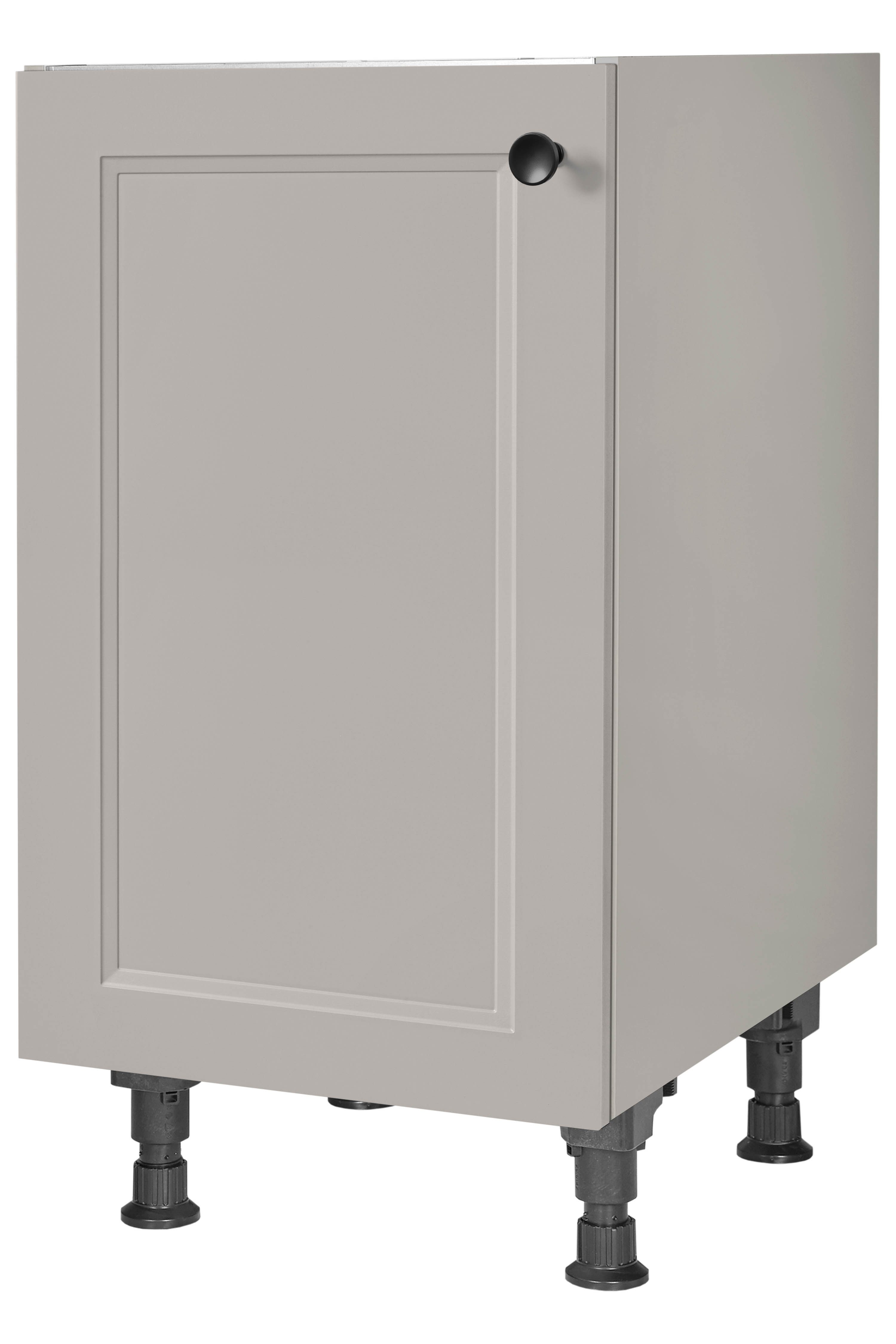 nobilia® Spülenschrank "Cascada", Ausrichtung wählbar, vormontiert, in den Breiten 45 und 60 cm, mit höhenverstellbaren Sockelfüßen