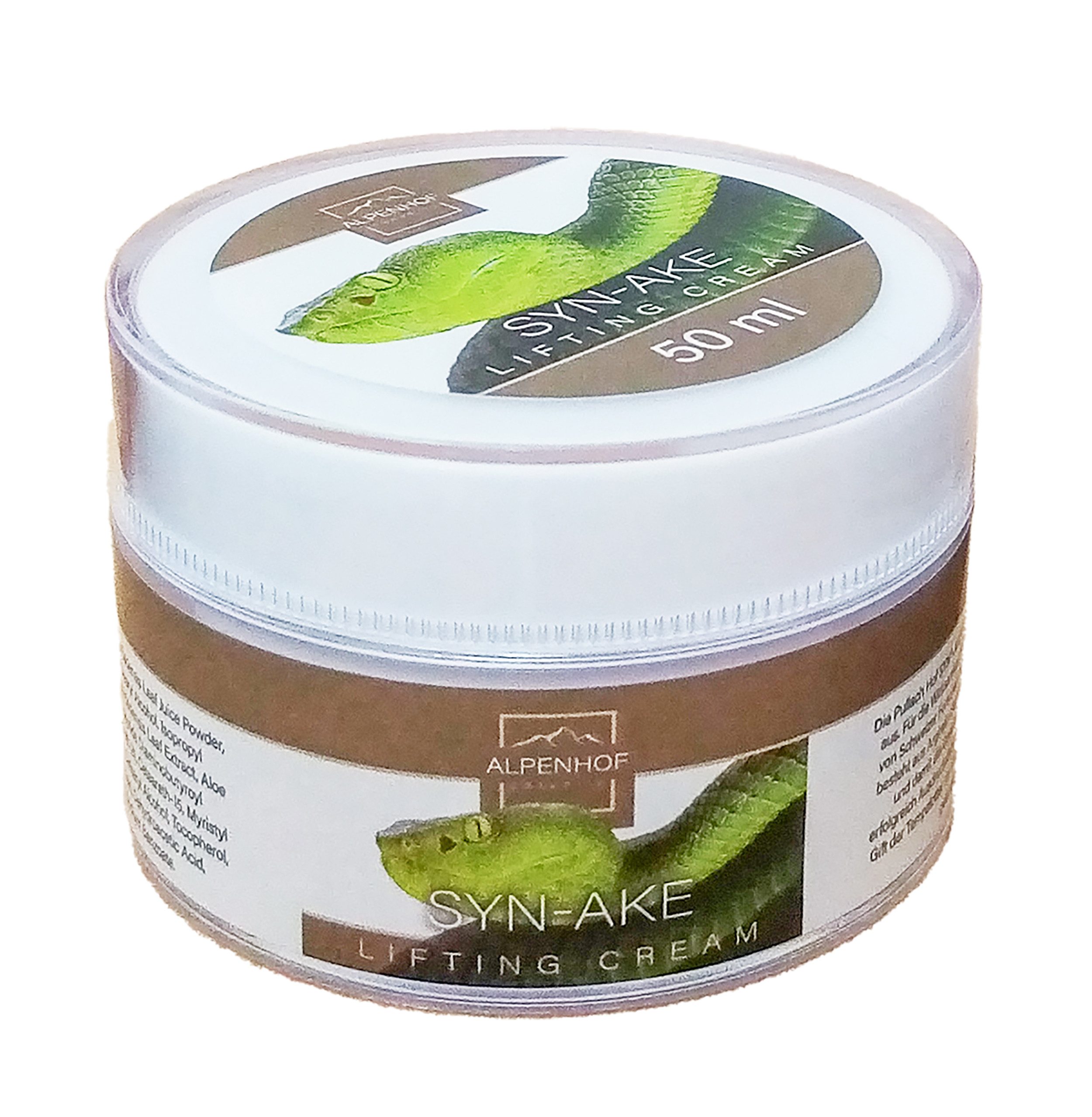 ALPENHOF Anti-Aging-Creme SYN-AKE SCHLANGENCREME 50ml Creme gegen Falten Lifting 31, Anti-Aging Schlangengift Snake Venom