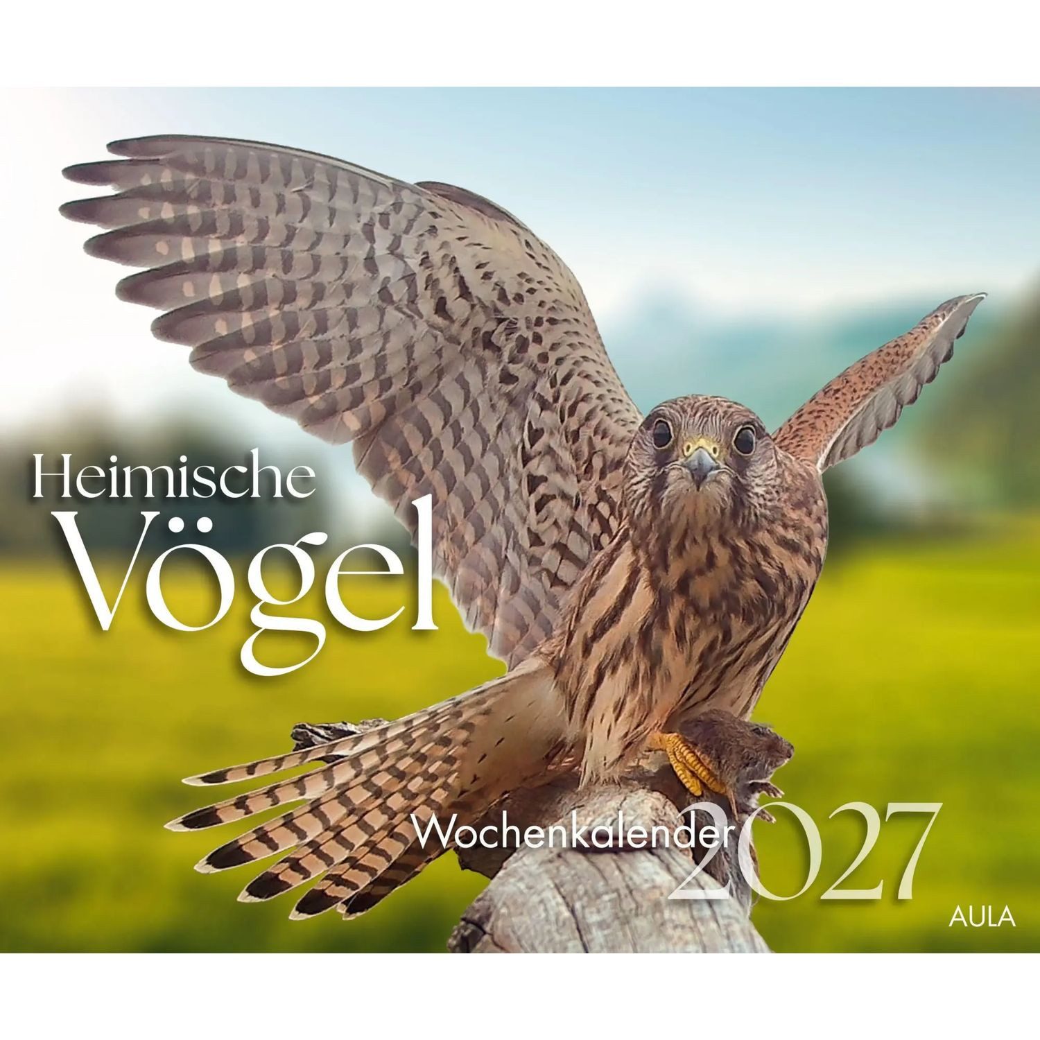 AULA Wandkalender Heimische Vögel 2027 - Wochenkalender