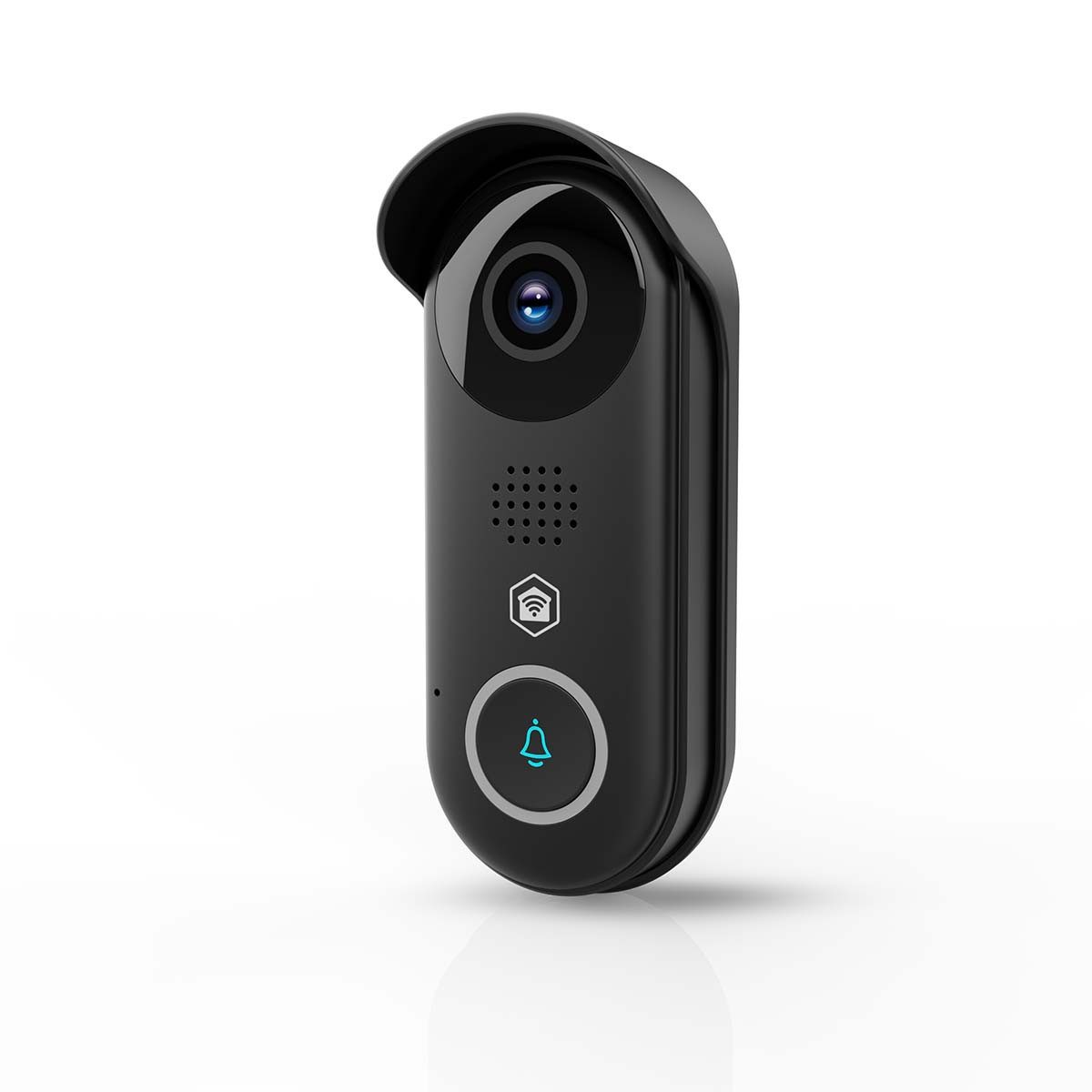 Nedis Smart Home Türklingel WIFICDP11BK (1-tlg., Full HD 1080p, Bewegungssensor, Nachtsicht für sichere Nutzung)