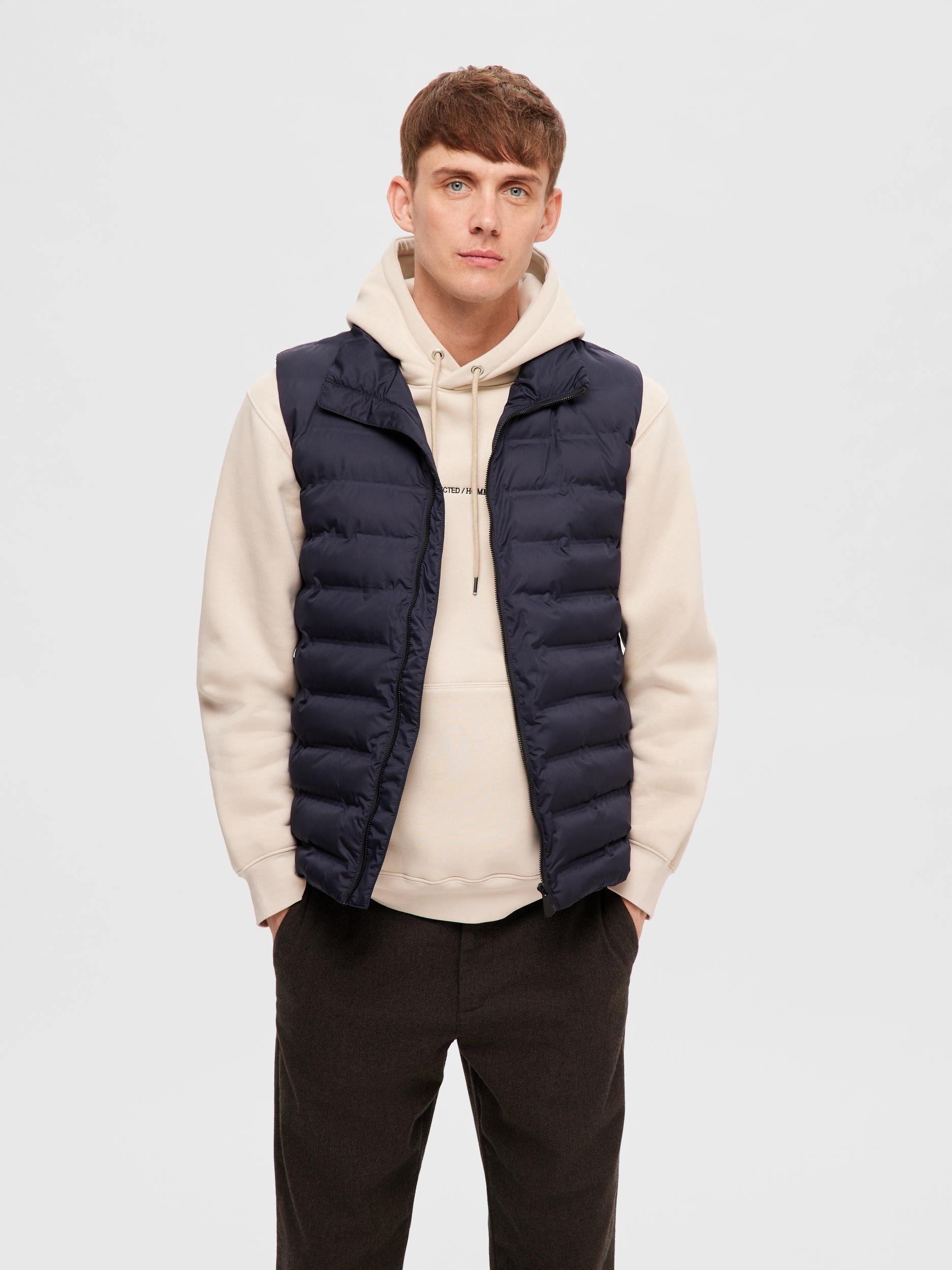 SELECTED HOMME Steppweste SLHBARRY QUILTED GILET NOOS