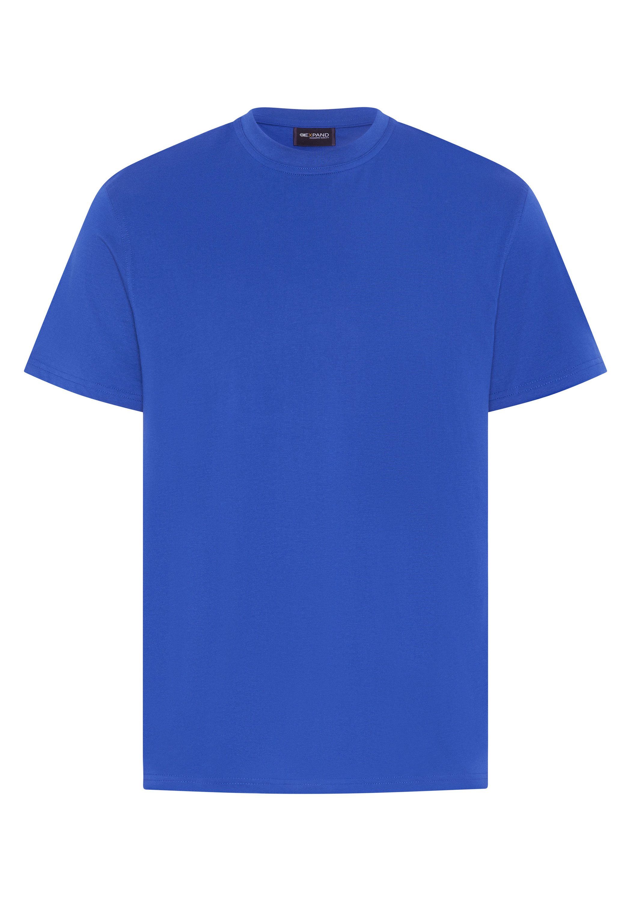 ultramarinblau T-Shirt einlaufvorbehandelt Expand