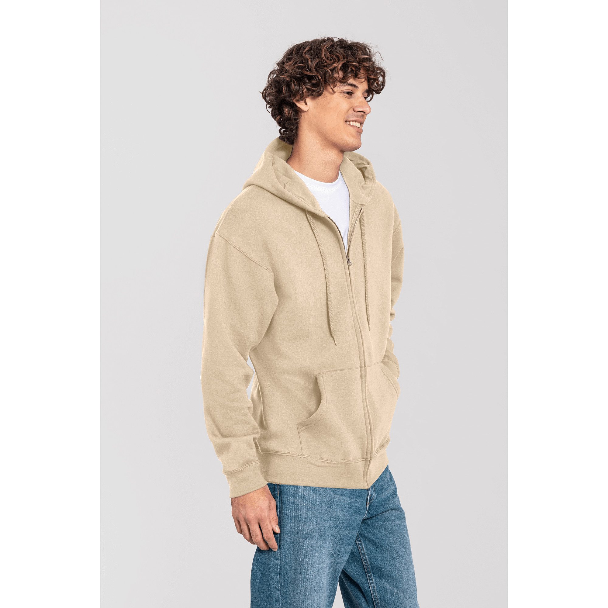Fruit of the Loom Sweatjacke Iconic Premium Kapuzen Sweatjacke – Bild 3 von 5