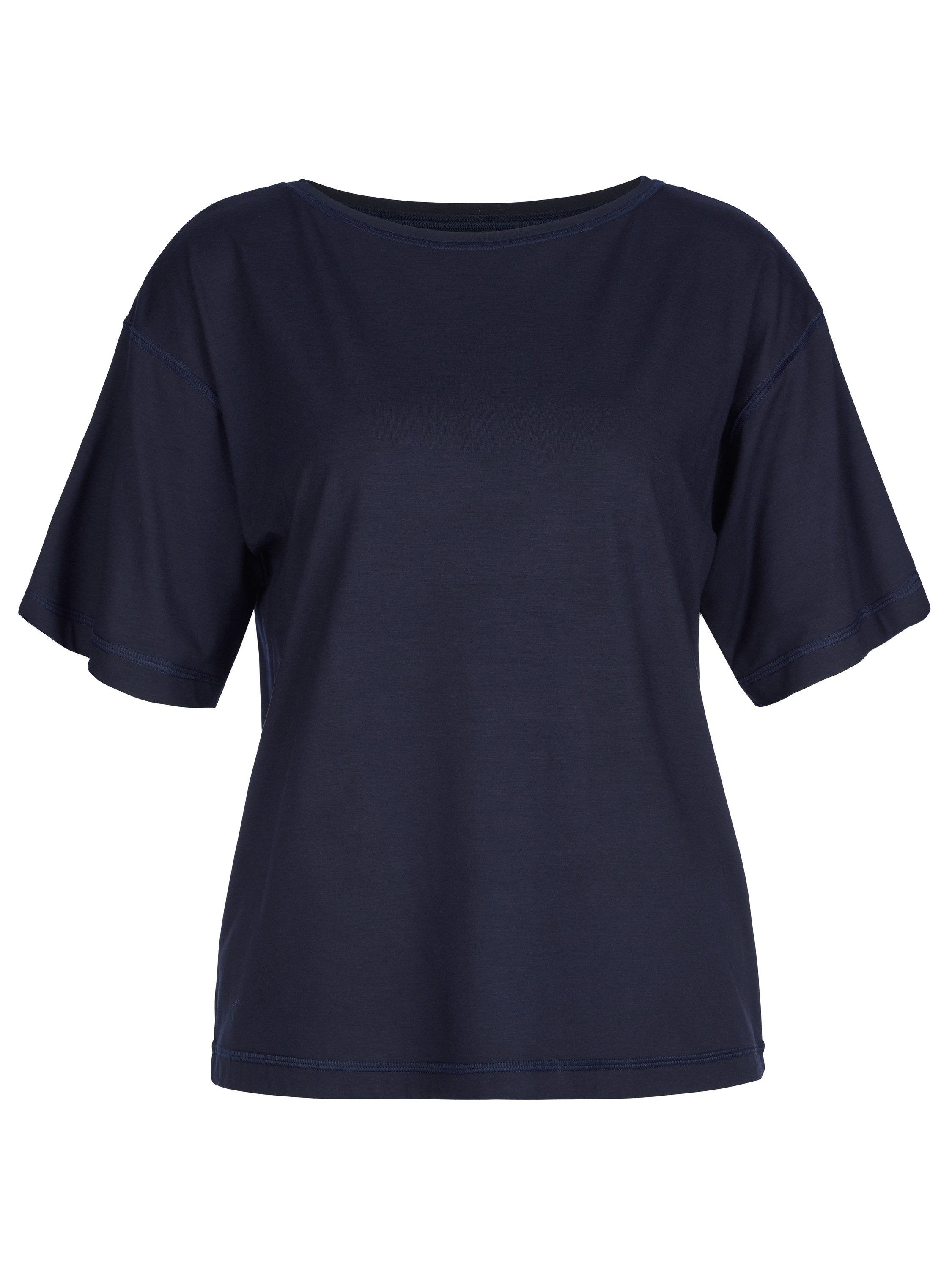 CALIDA Kurzarmshirt DEEPSLEEPWEAR Balancing Damen (1-tlg) seidig weich und locker geschnitten