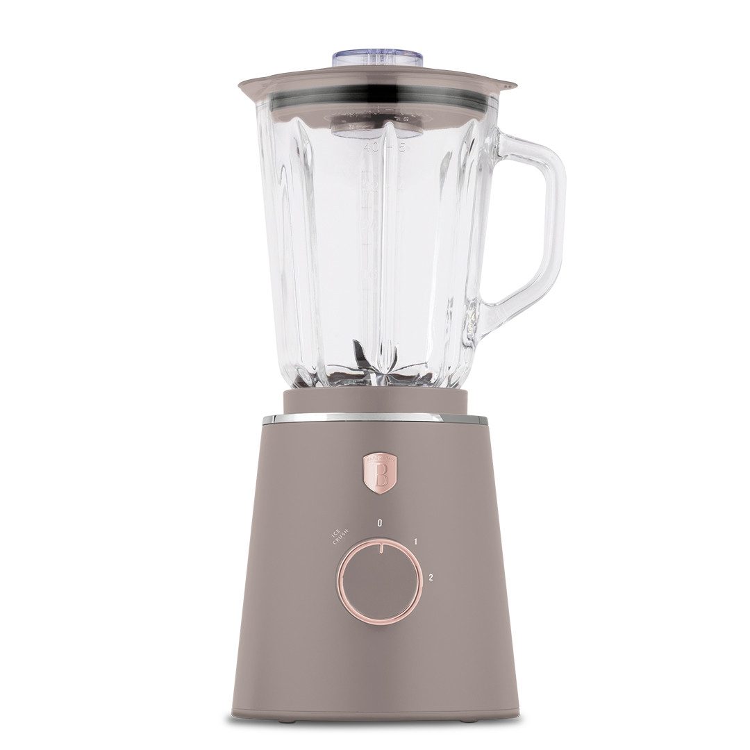 BerlingerHaus Standmixer BH 9819, 1000 W, 1,5 L Glasbehälter, 1000 W, Ice-Crush Funktion, Edelstahlmesser