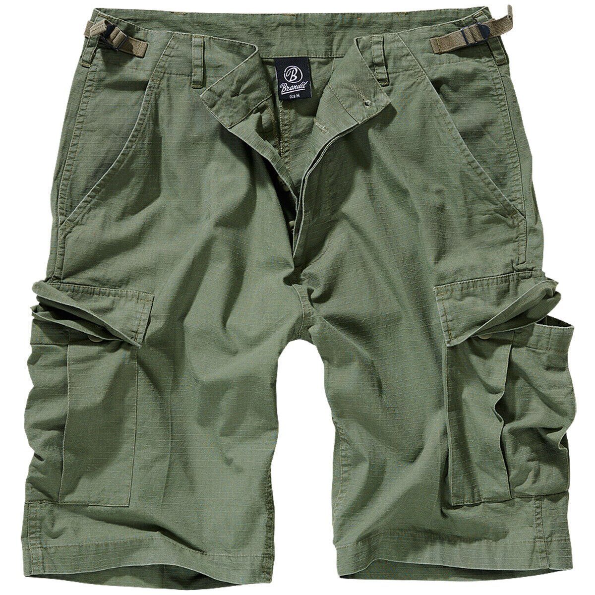 Brandit Cargohose Herren Bermuda Cargo Shorts knielang Kurze Hose Short Sommer Ripstop