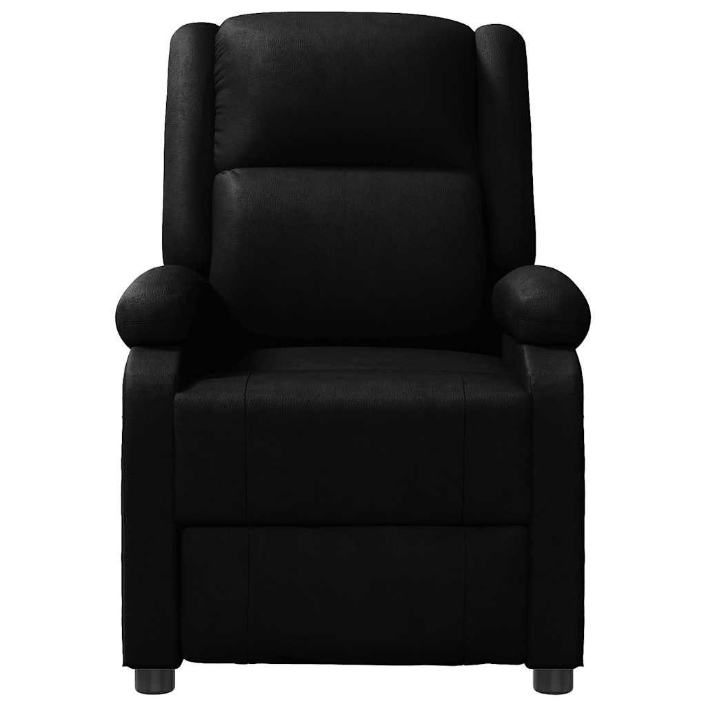 vidaXL Sessel Relaxsessel Schwarz Kunstleder (1-St) günstig online kaufen