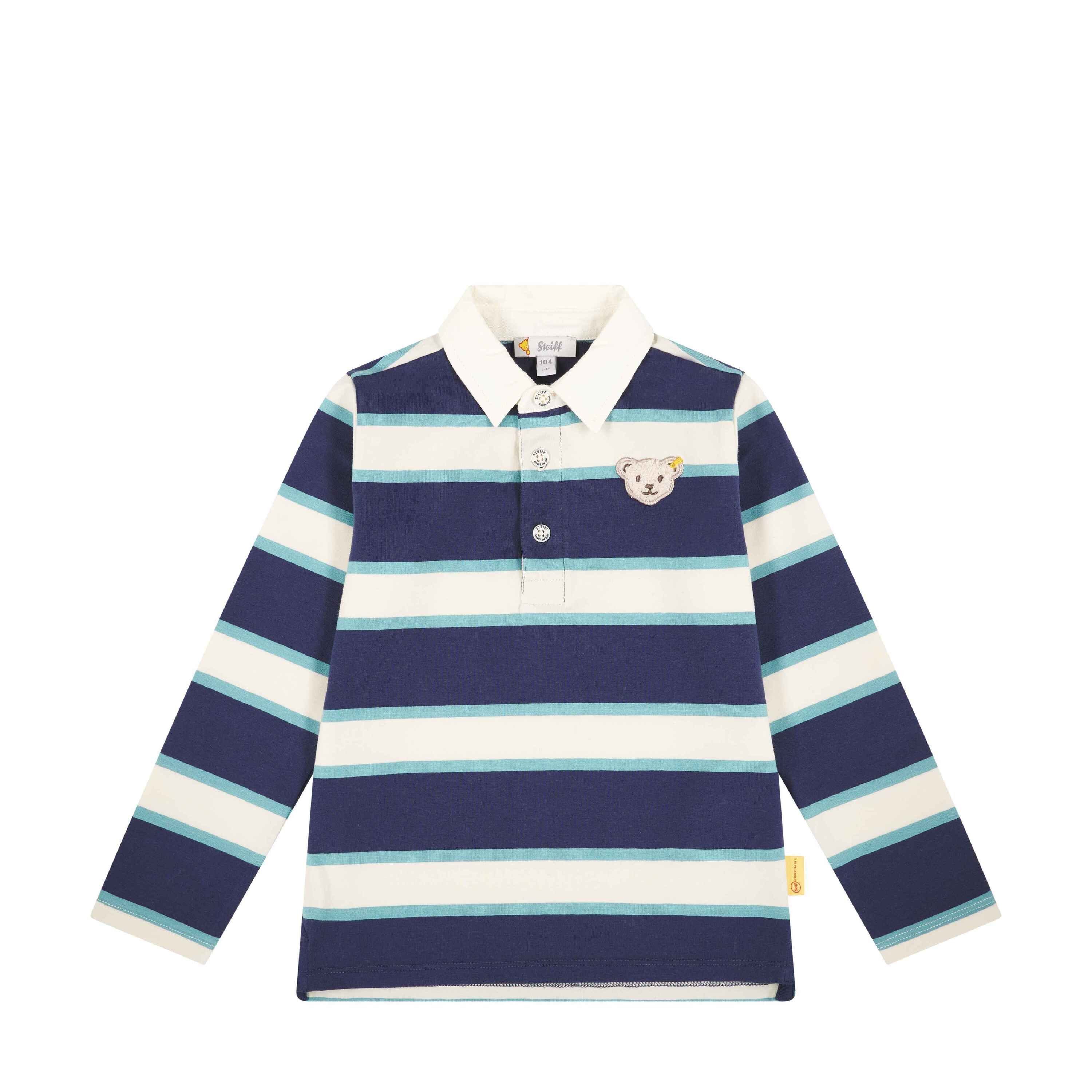 Steiff Poloshirt Poloshirt langarm Wolfs Land