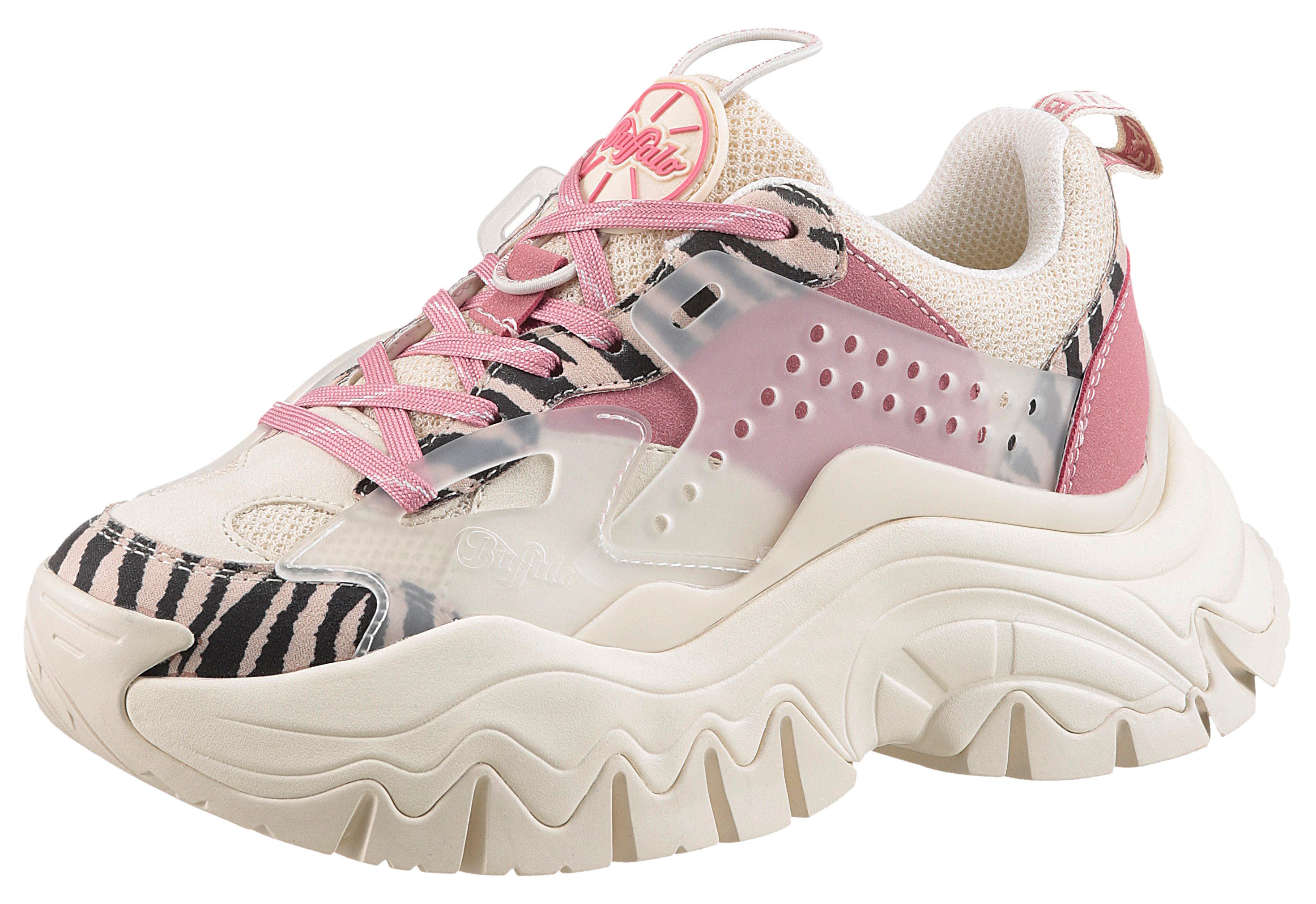 Buffalo TRAIL ONE vegan Plateausneaker, Ugly Sneaker, Schnürschuh, Freizeit günstig online kaufen