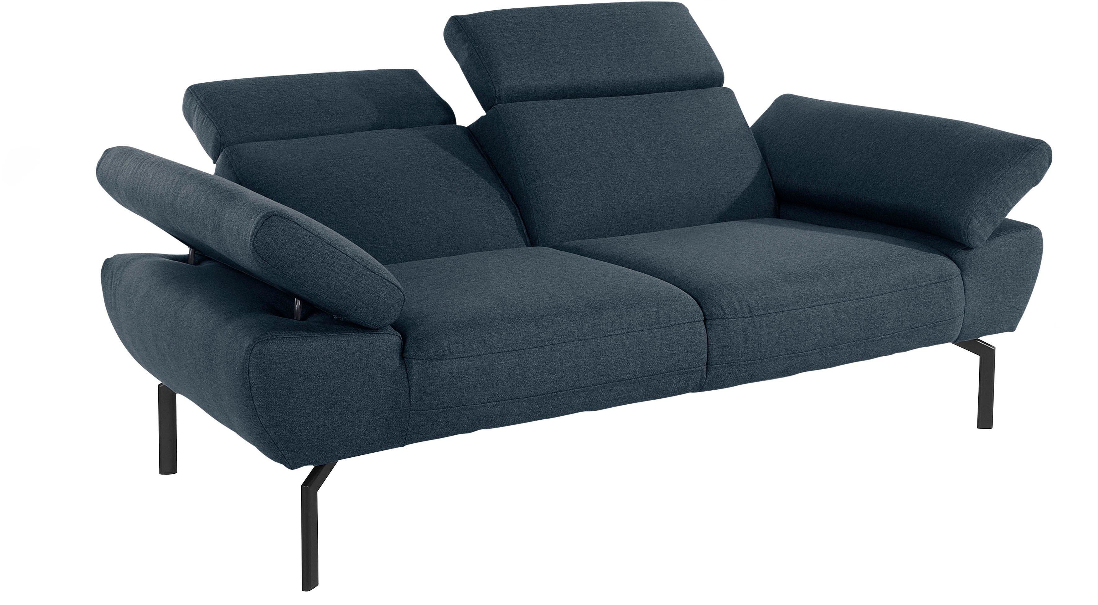 Trapino Luxus, wahlweise in Places Lederoptik Style of 2-Sitzer mit Luxus-Microfaser Rückenverstellung,