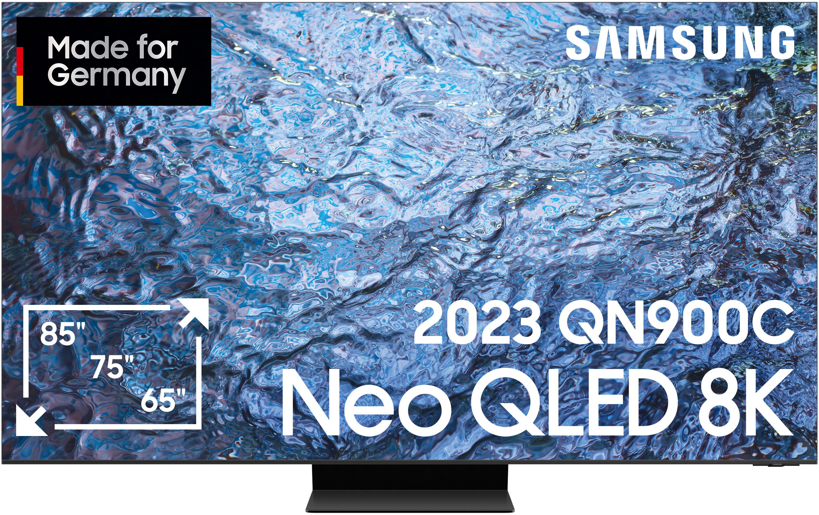 Samsung GQ65QN900CT LED-Fernseher (163 cm/65 Zoll, 8K, Smart-TV, Neo Quantum HDR 8K Pro, Neural Quantum Prozessor 8K, Infinity Screen)