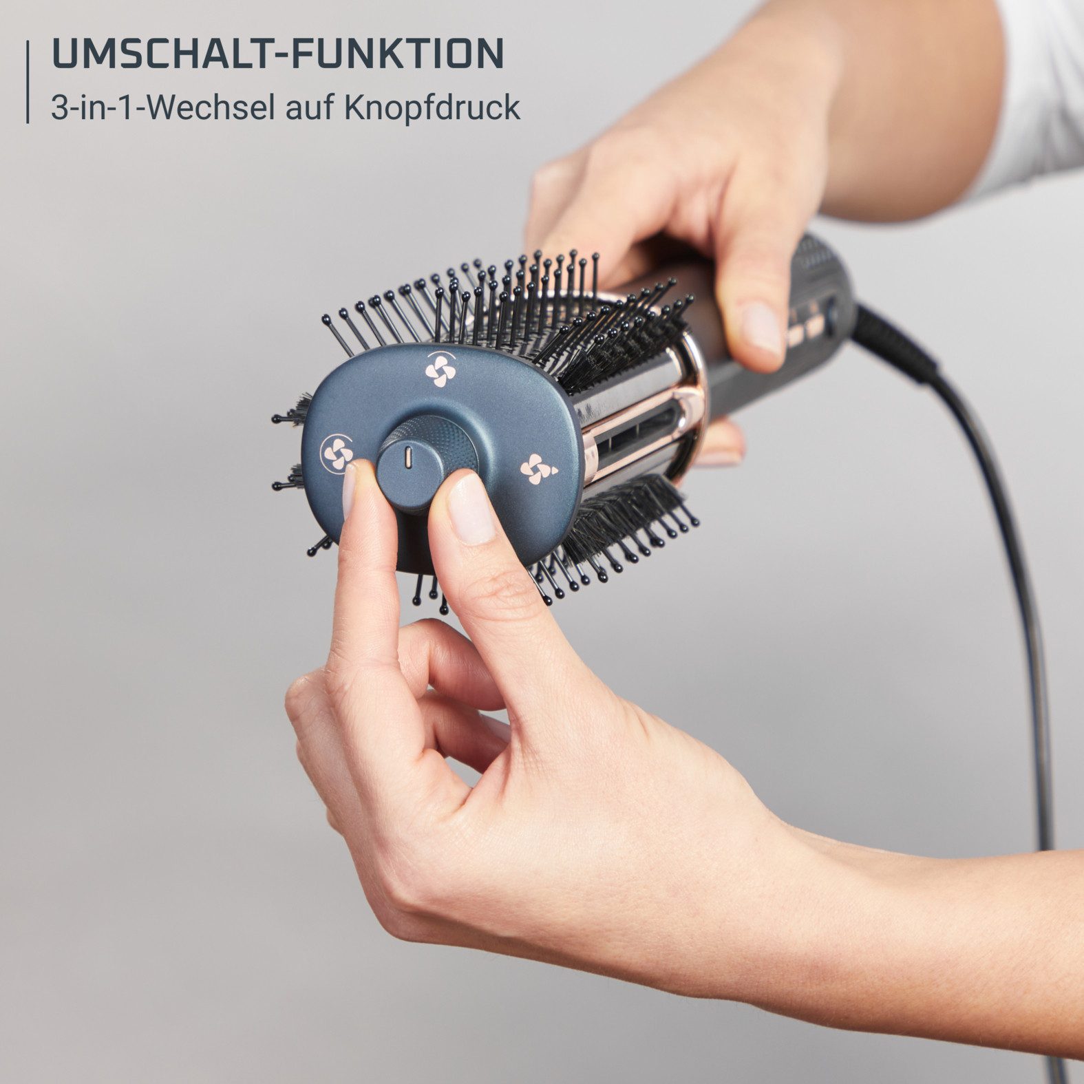 Rowenta Multihaarstyler Rowenta Air Switch, Ionen-Funktion reduziert Frizz, Keramikbeschichtung, bis zu 209 km/h