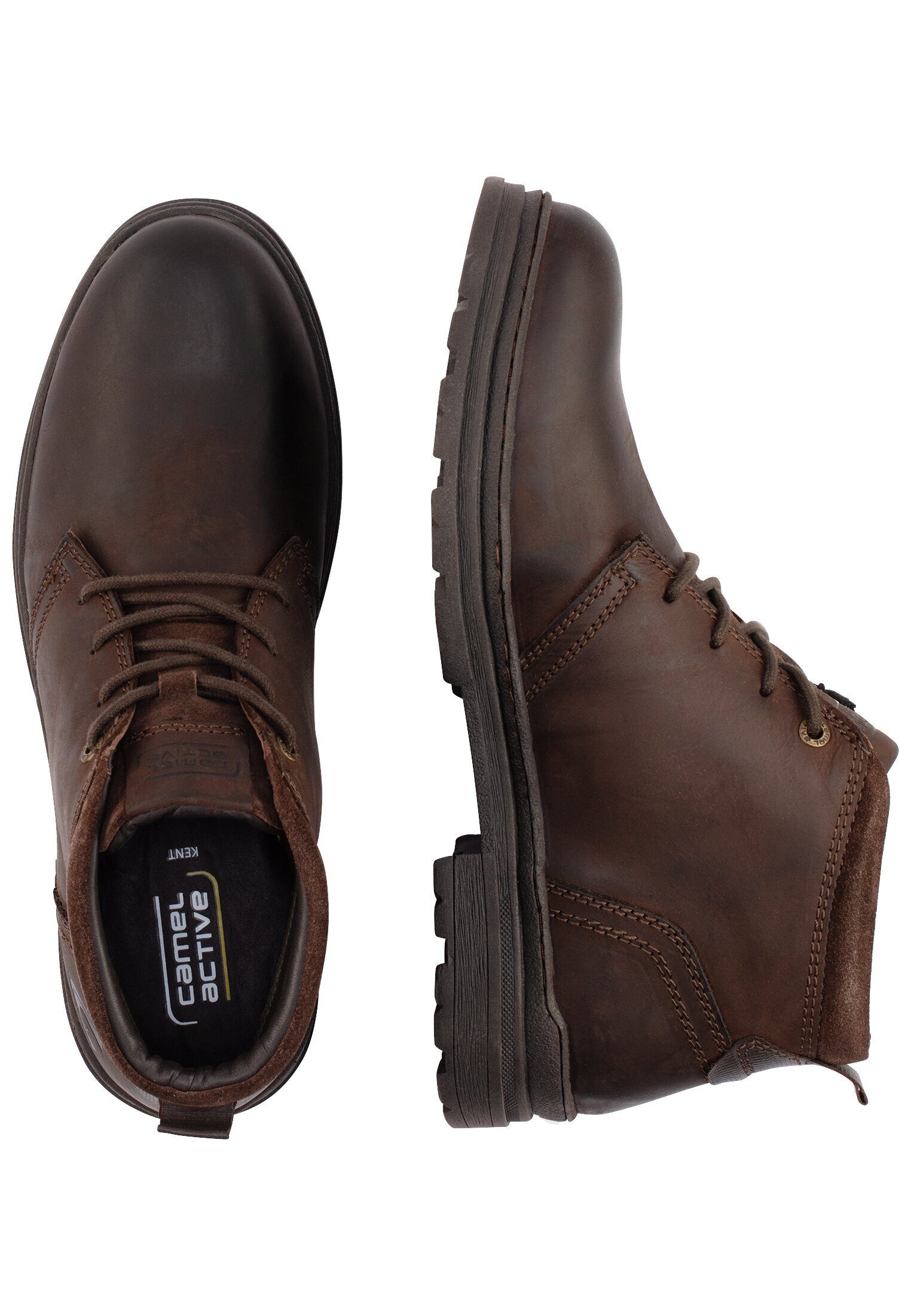 camel active Boots crazy horse SCHOKO Schnürboots günstig online kaufen