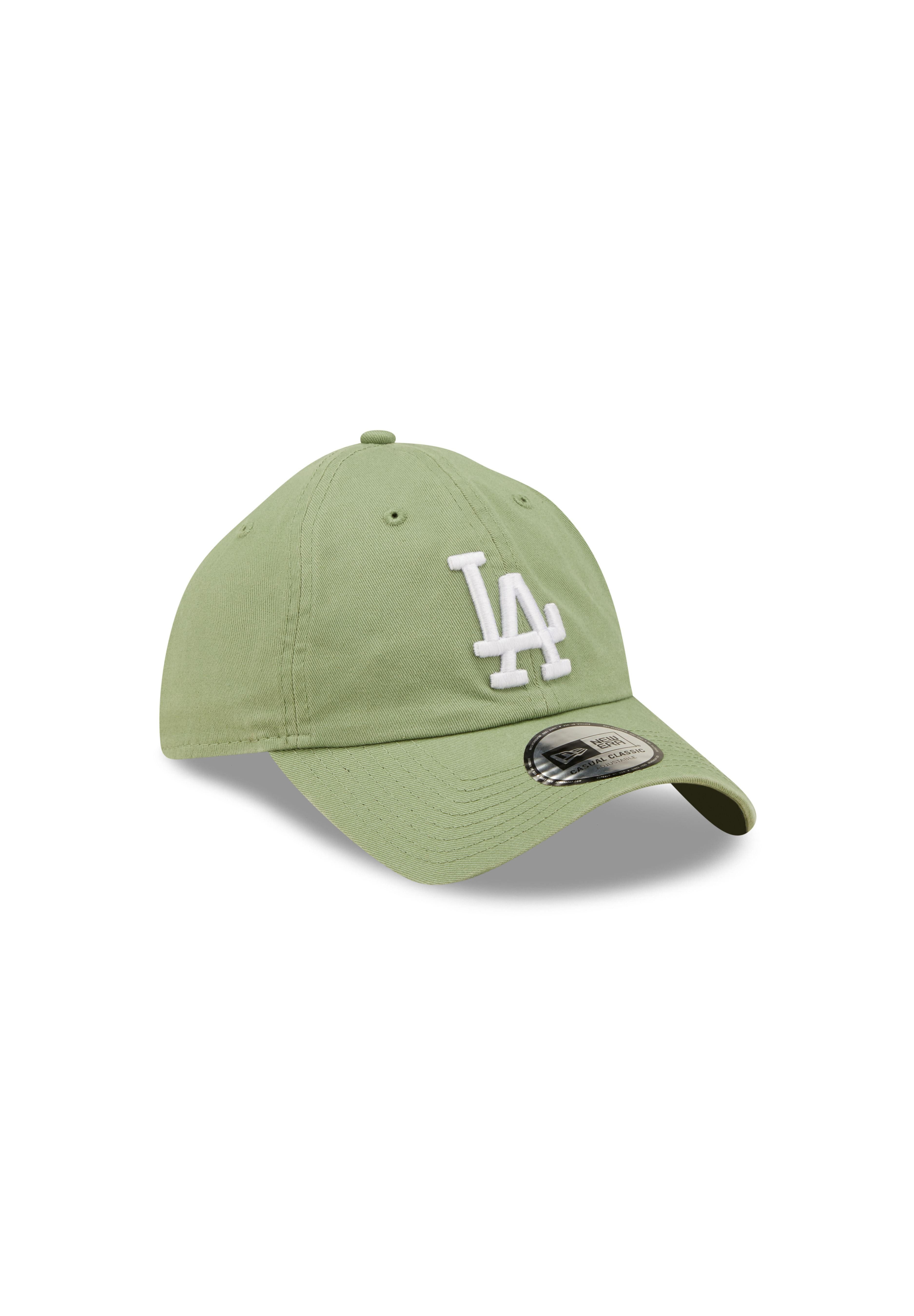 New Era Baseball Cap Los Angeles Dodgers MLB Washed Grün Verstellbare 9Twenty Casual Classi (1-St)