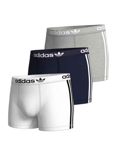 adidas Originals Trunk Comfort Flex Cotton 3 Stripes (3-St) unterhose männer boxershort