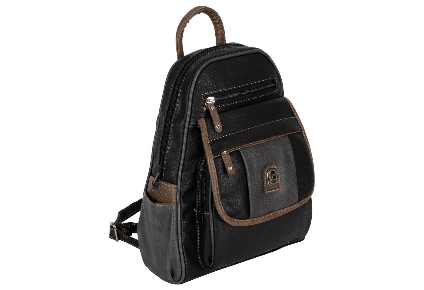 EAAKIE Rucksack Cityrucksack Damenrucksack Tagesrucksack Stadt Rucksack Bagpack, als Schultertasche, Umhängetasche tragbar