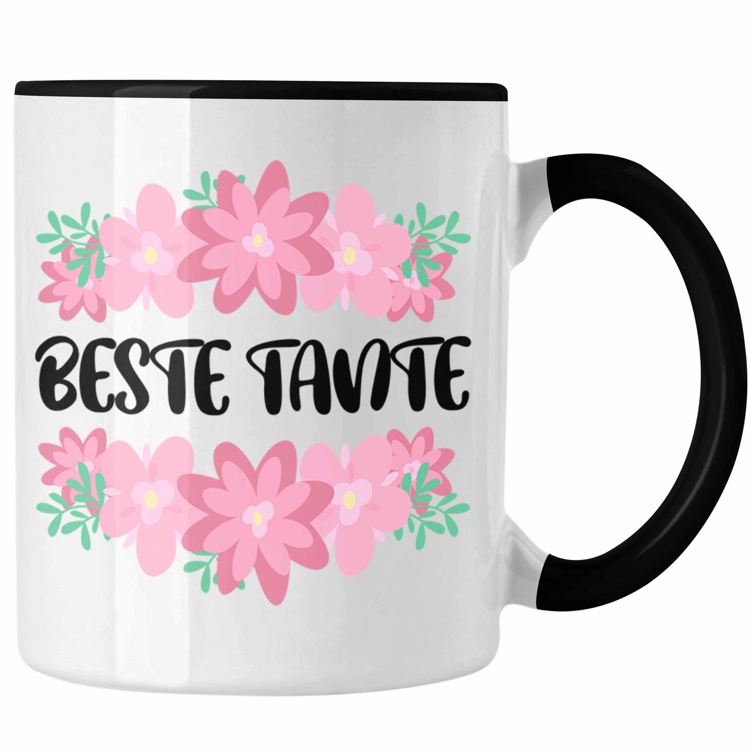 Spruch Geschenkidee Geschenk Schwarz Lieblingstante - Lustig Beste Kaffeetasse Tante Tante Tasse Tasse Trendation - Beste - Trendation