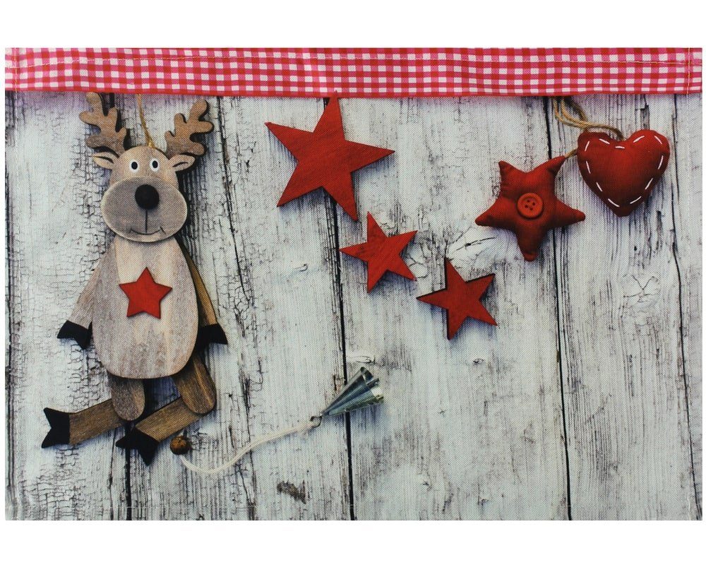 matches21 HOME & HOBBY Platzset Tischsets Platzsets Stoff CLOTH Rentier Ste günstig online kaufen