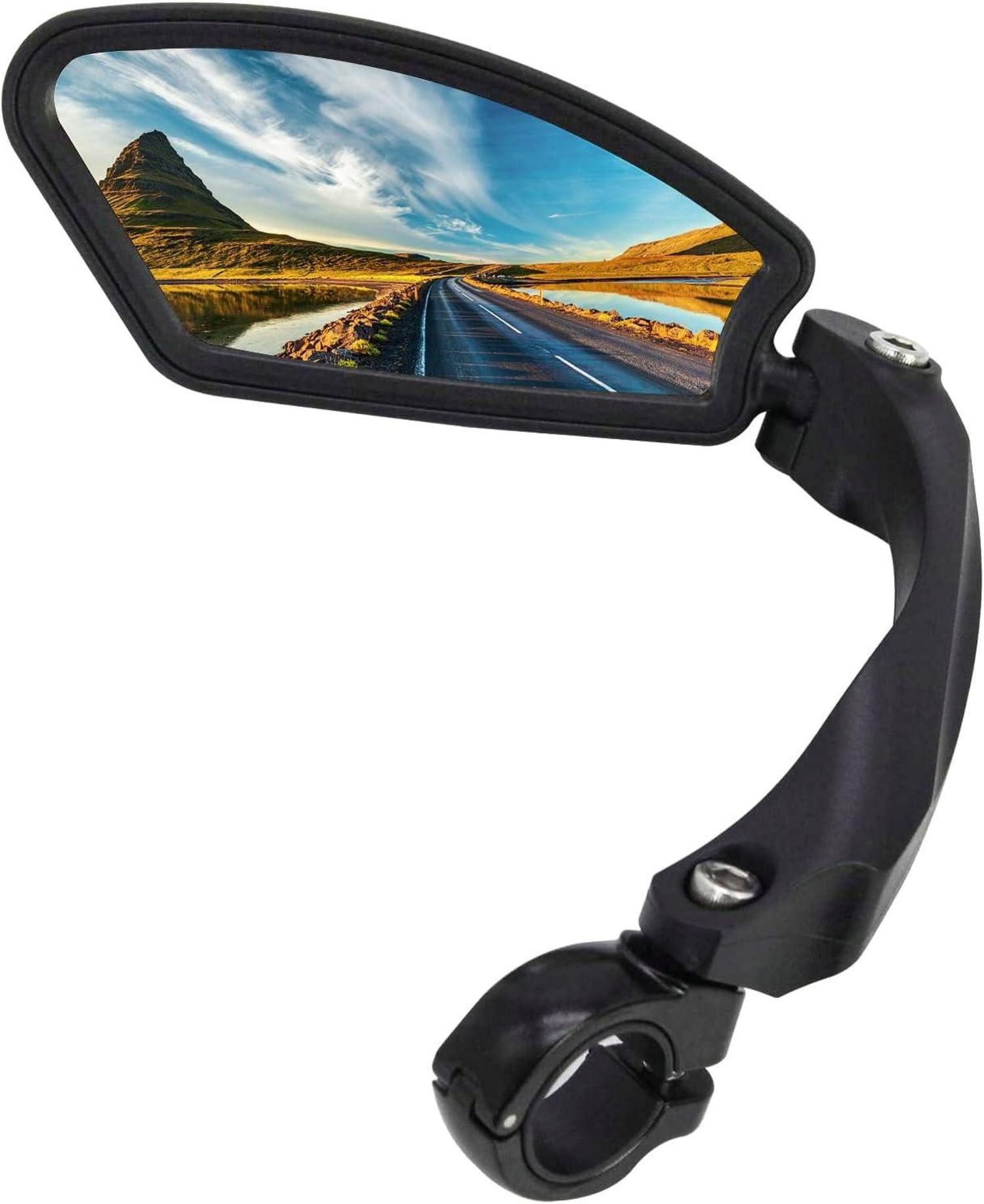 Fahrradständer Fahrradspiegel Rückspiegel HD Edelstahl Generation 2.0 für Lenker