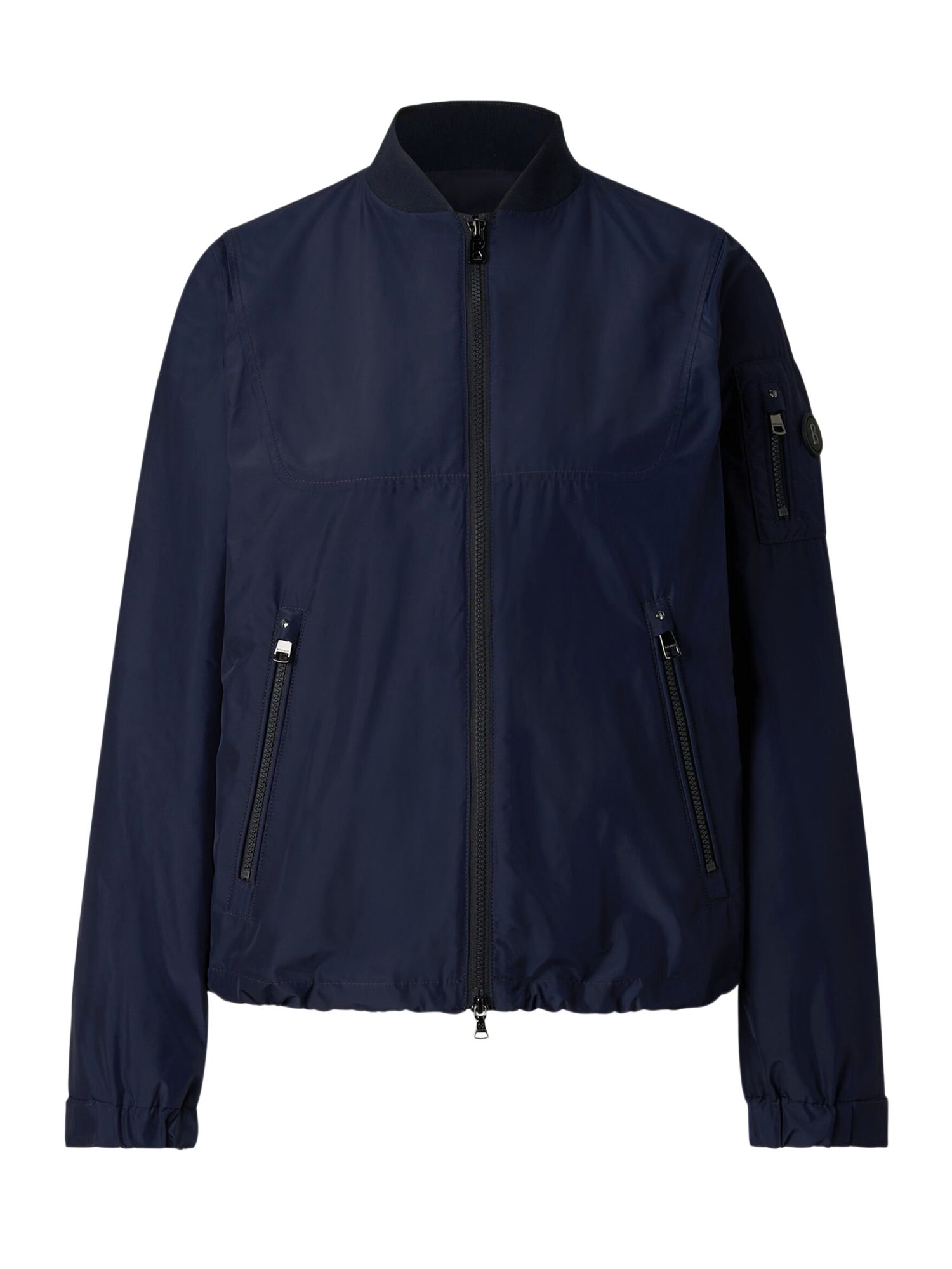 BOGNER Kurzjacke blau,Casual,Polyester,Unifarben,Stehkragen,Lang,Regular Fit