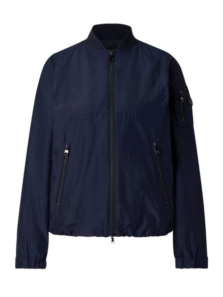 BOGNER Kurzjacke blau,Casual,Polyester,Unifarben,Stehkragen,Lang,Regular Fit