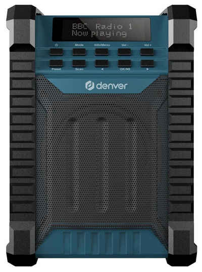 Denver DENVER DAB+/UKW-Baustellenradio WRD-60, Bluetooth Radio
