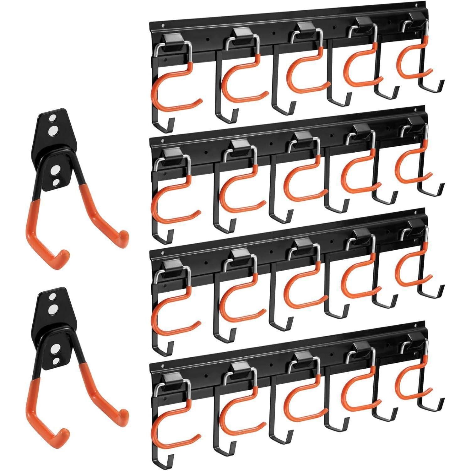Wandhaken Garage Organizer Metall Wandhalterung Besen Mopp U Haken 68inch