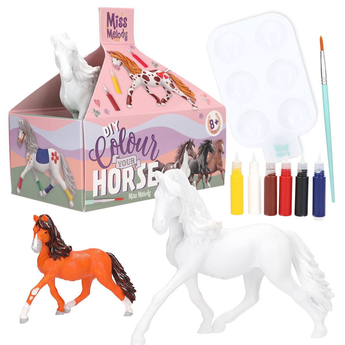 Depesche Freizeittasche DEPESCHE Miss Melody DIY Set Colour Your Horse