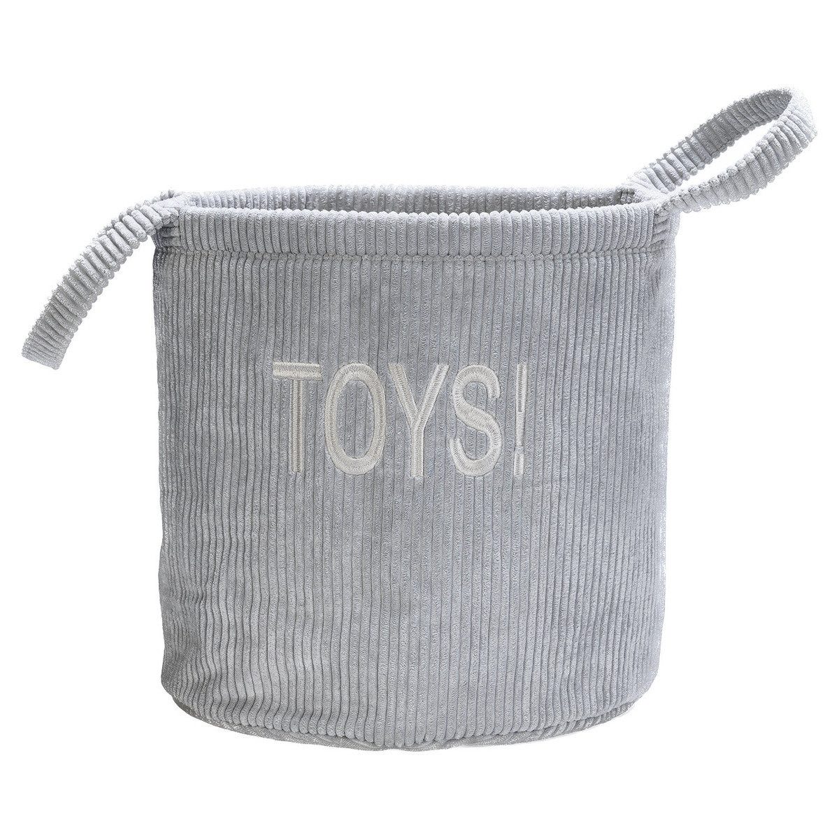 Beeztees Tierkorb Puppy Spielzeugkorb Suus grau