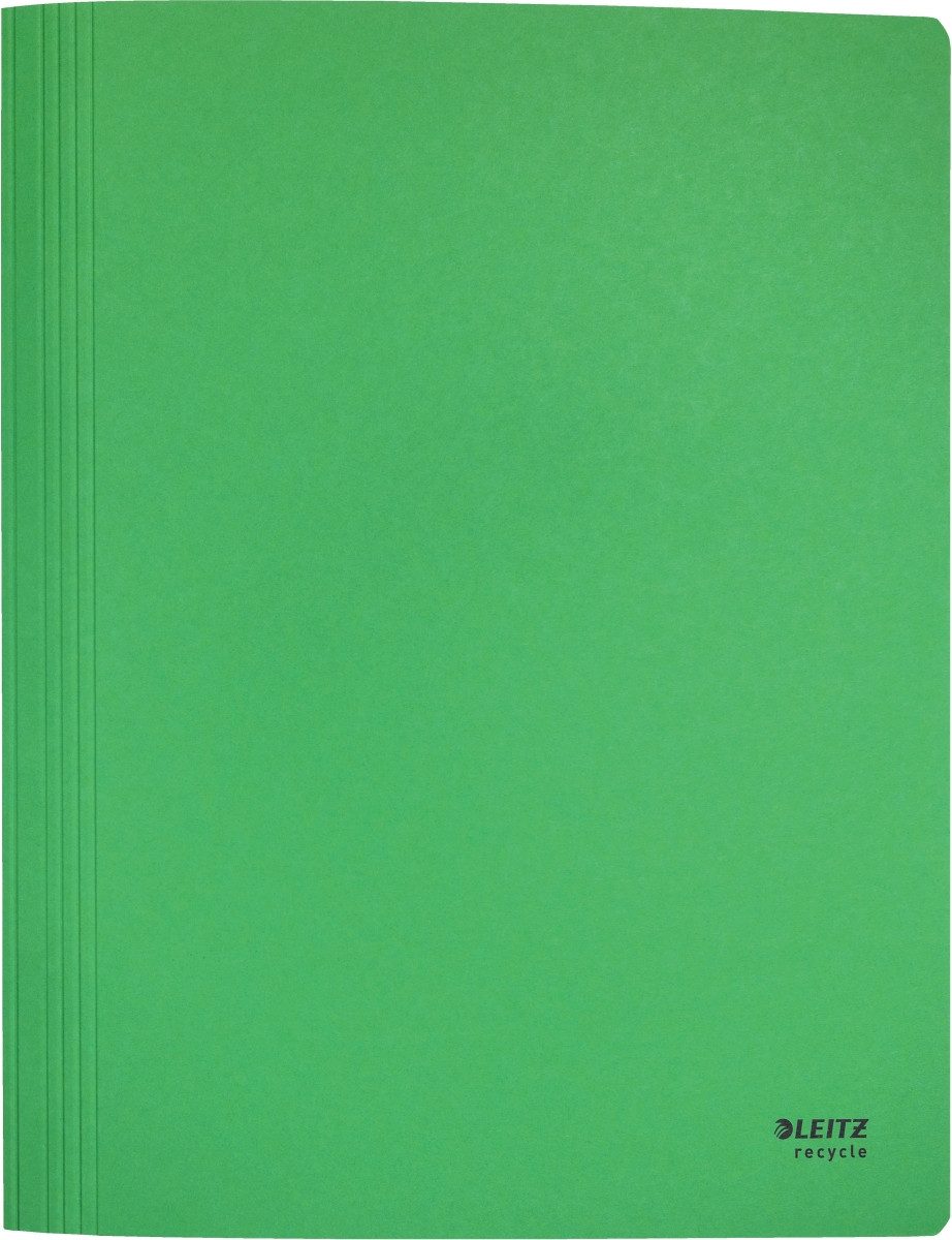 LEITZ Hefter Schnellhefter Recycle A4 Karton grün