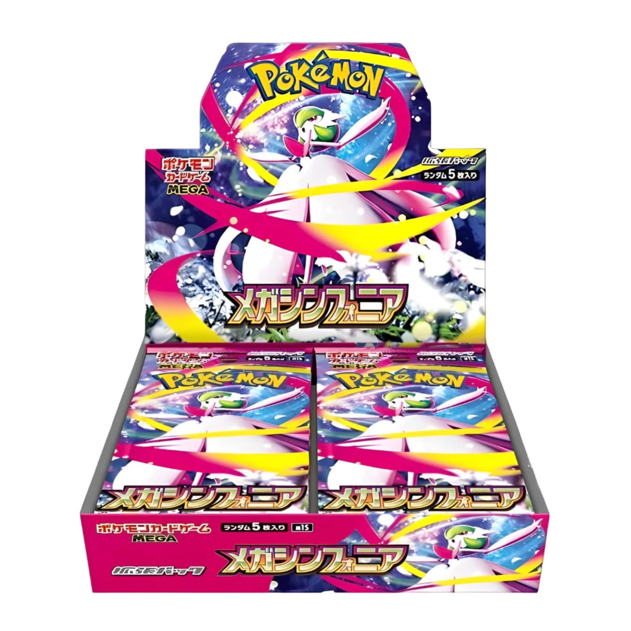 The Pokémon Company Sammelkarte Pokémon Mega Symphonia 30er Display Japanisch