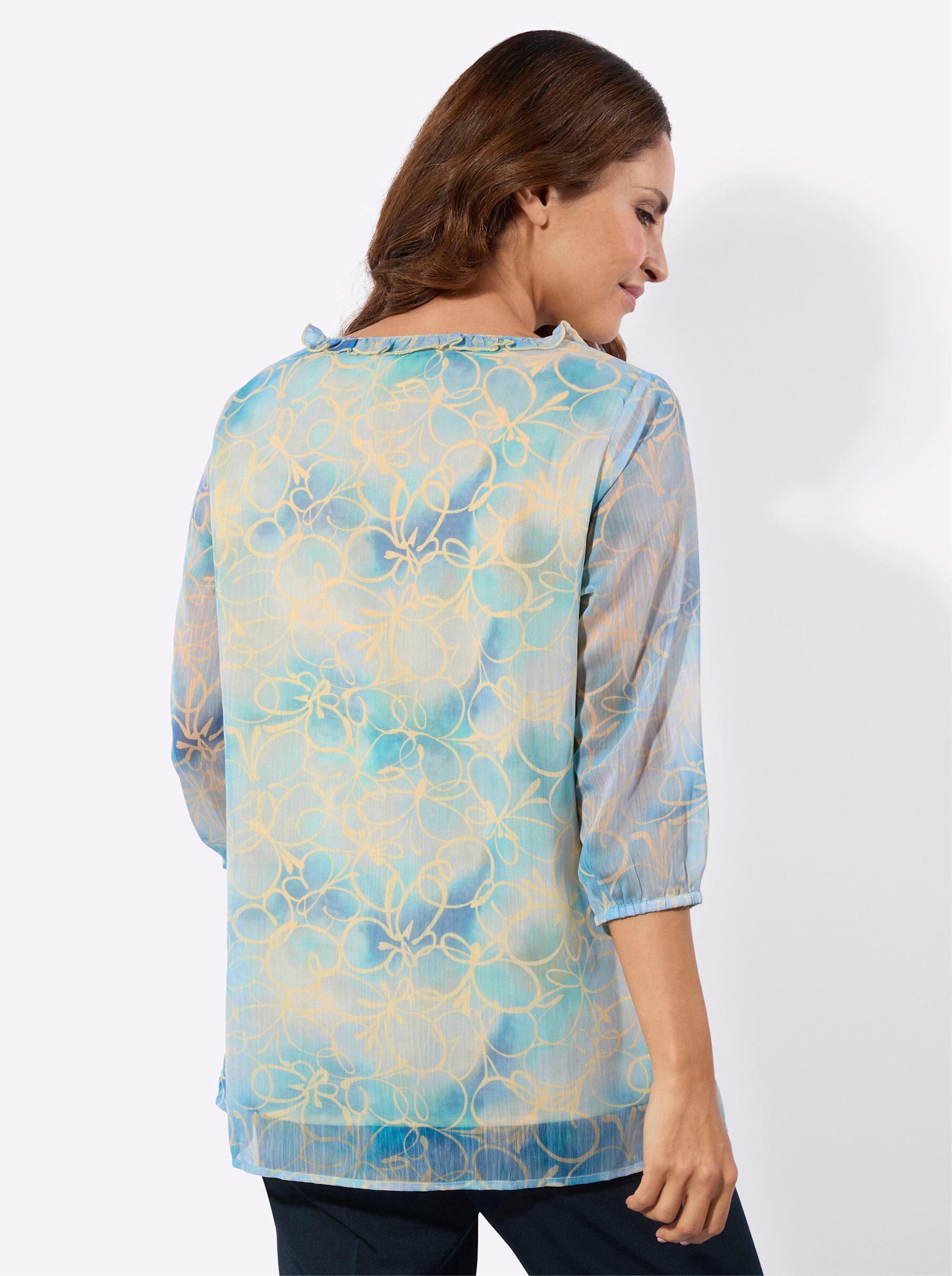 Witt Klassische Bluse Tunika 3/4-Arm günstig online kaufen