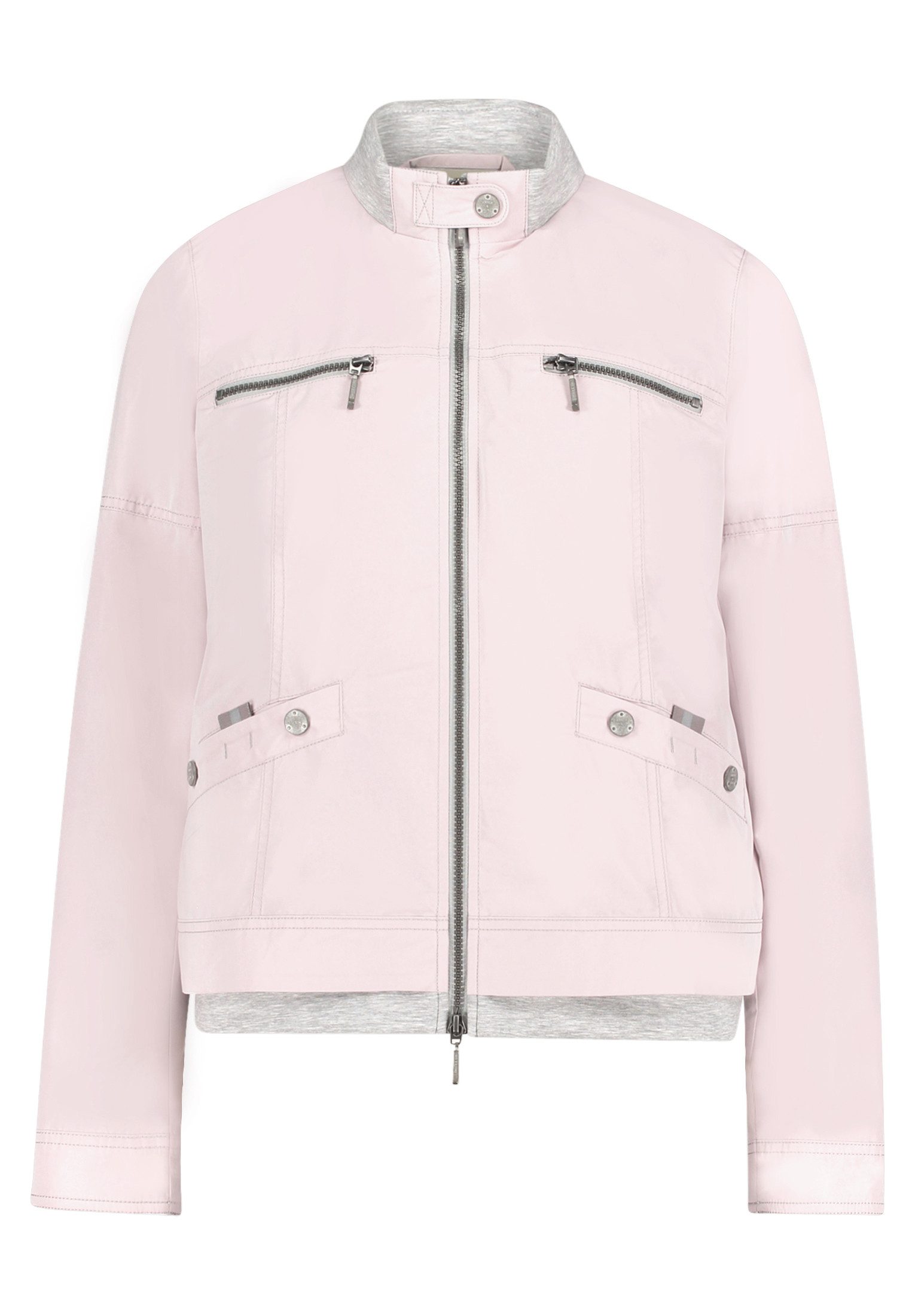 Amber & June Sommerjacke Damen mit Stehkragen günstig online kaufen