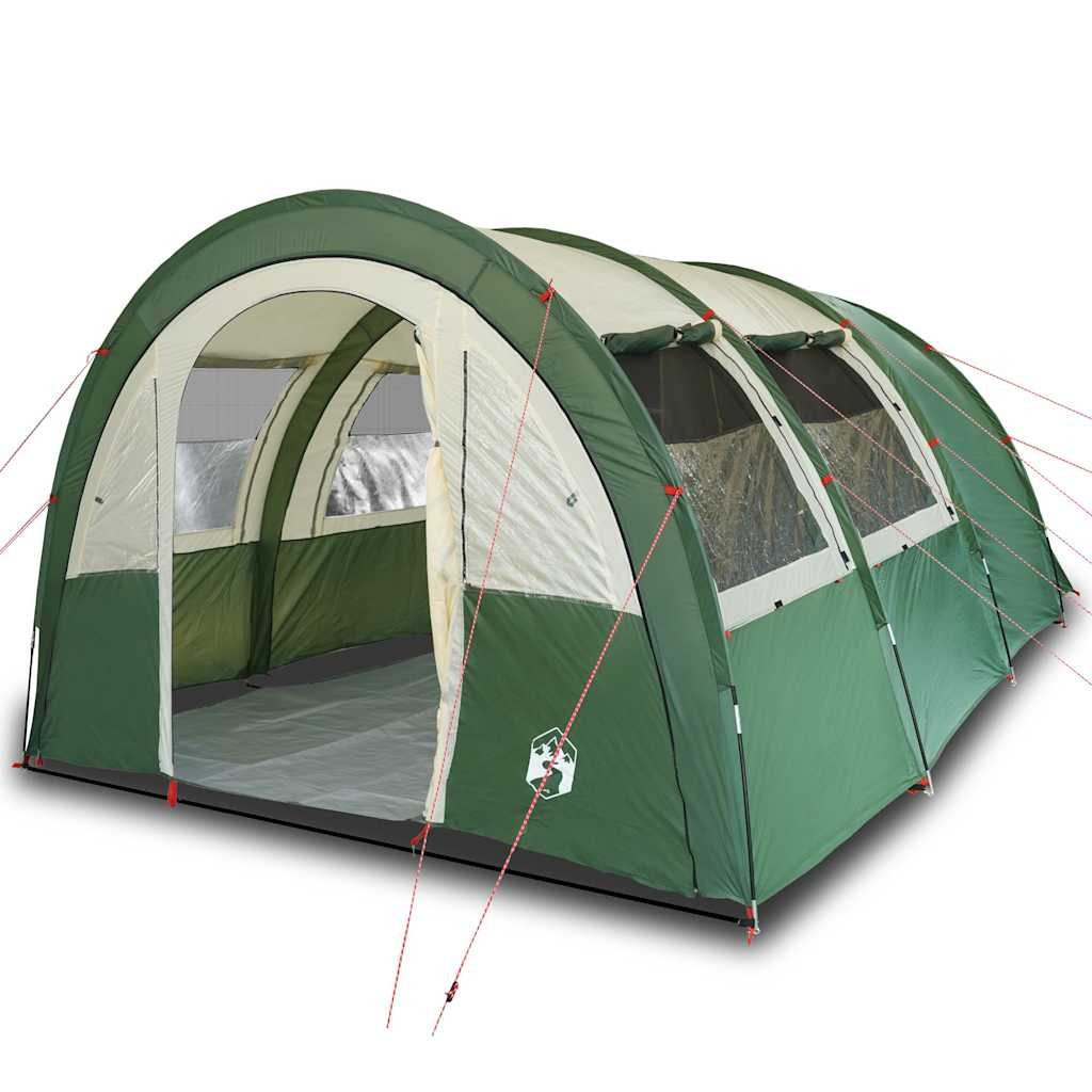 furnicato Faltzelt Campingzelt Tunnel 4 Personen 483x340x193 cm Grün, (1 tlg)