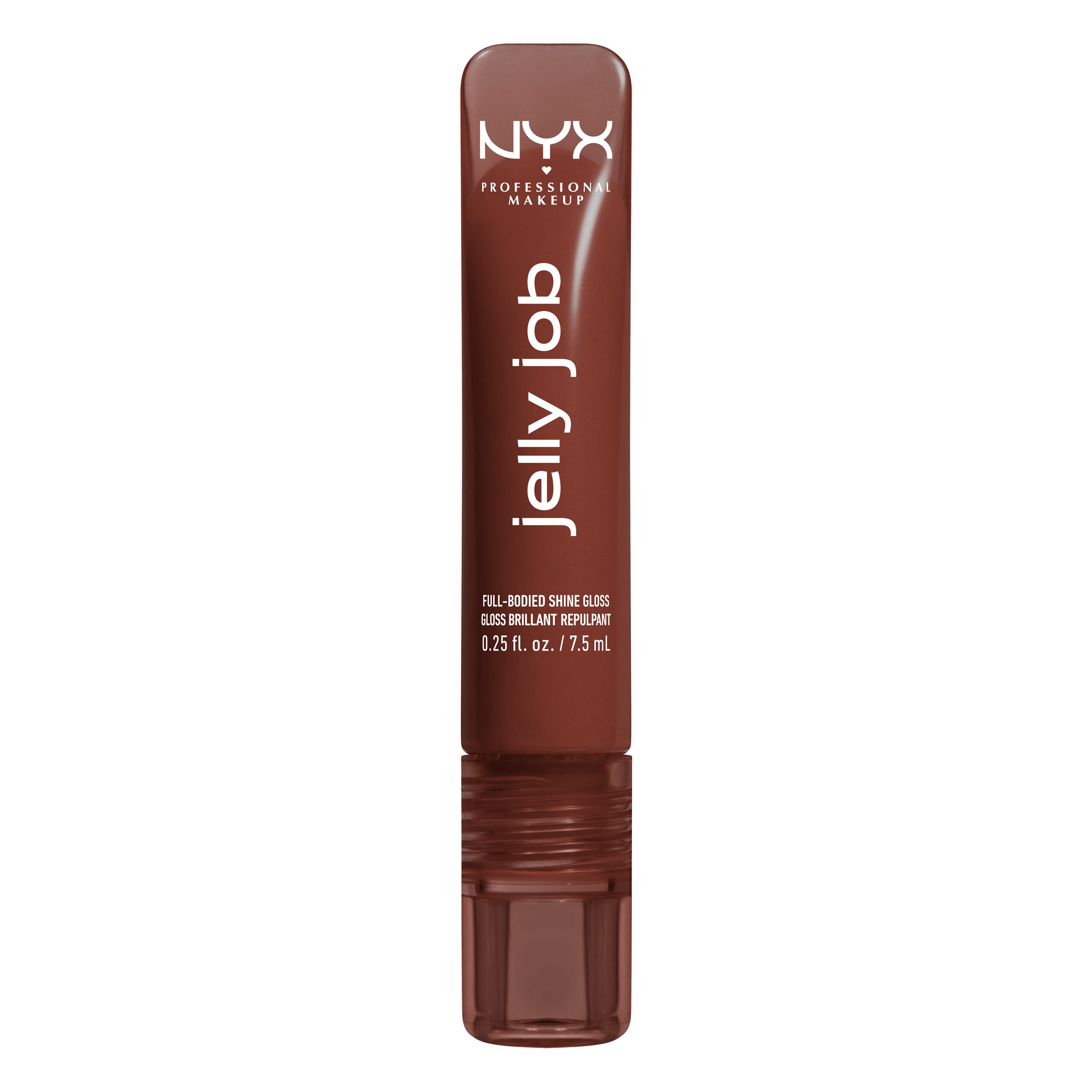 NYX PROFESSIONAL MAKEUP Lipgloss JELLY JOB FULL BODIED SHINE GLOSS, no Filler -pflegender Gloss für optisch vollere Lippen