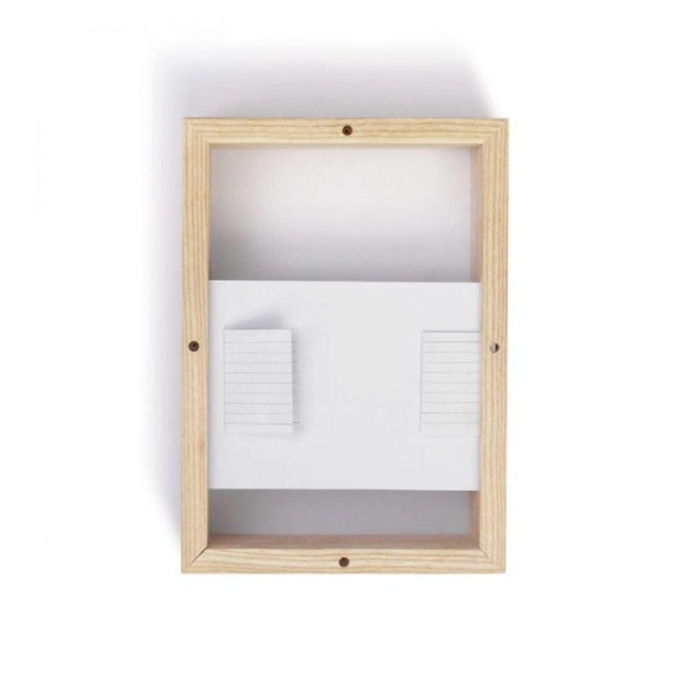 side by side Tischkartenhalter Kartenrahmen aus Eschenholz